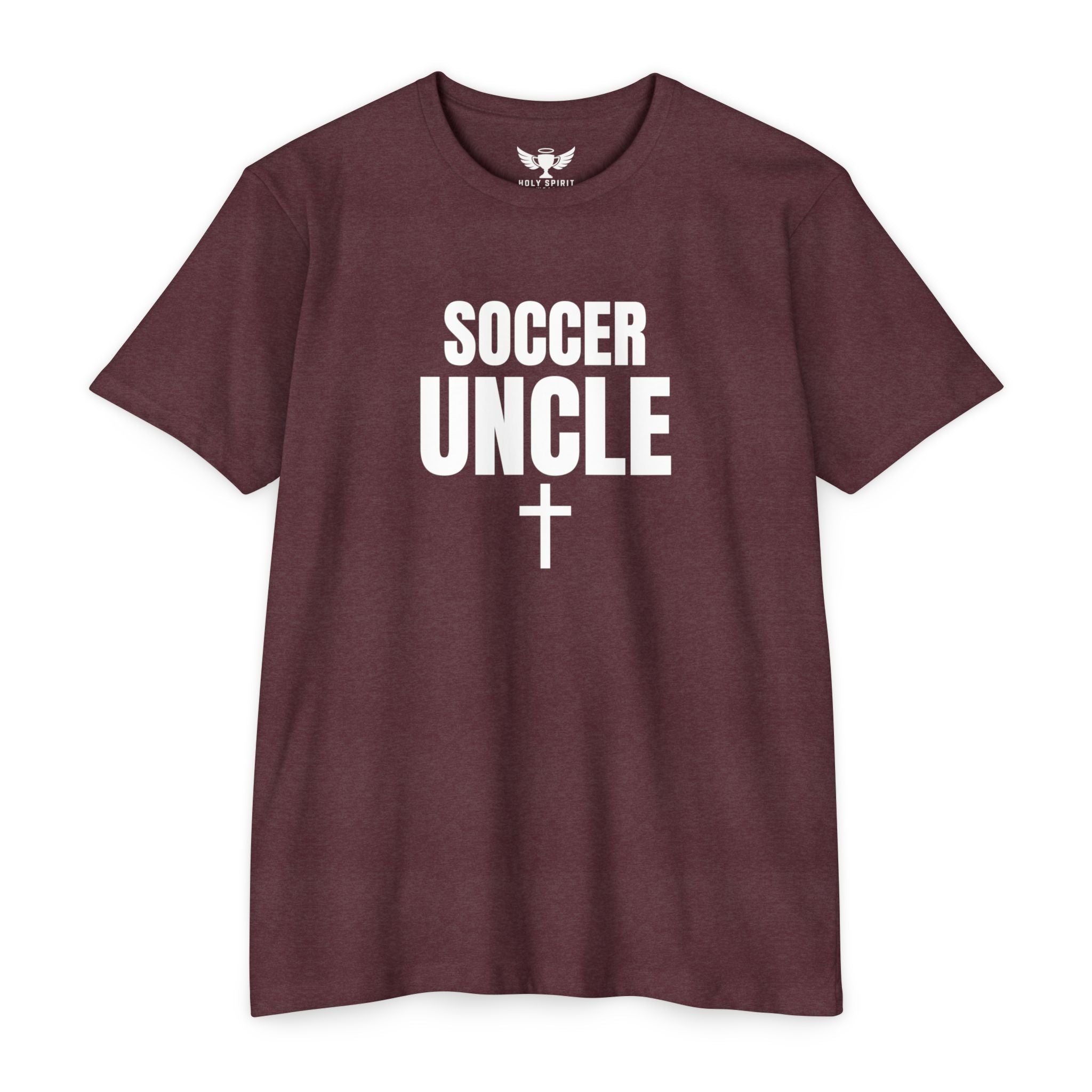 Soccer Uncle T-Shirt — Custom Name & Number Sports Tee