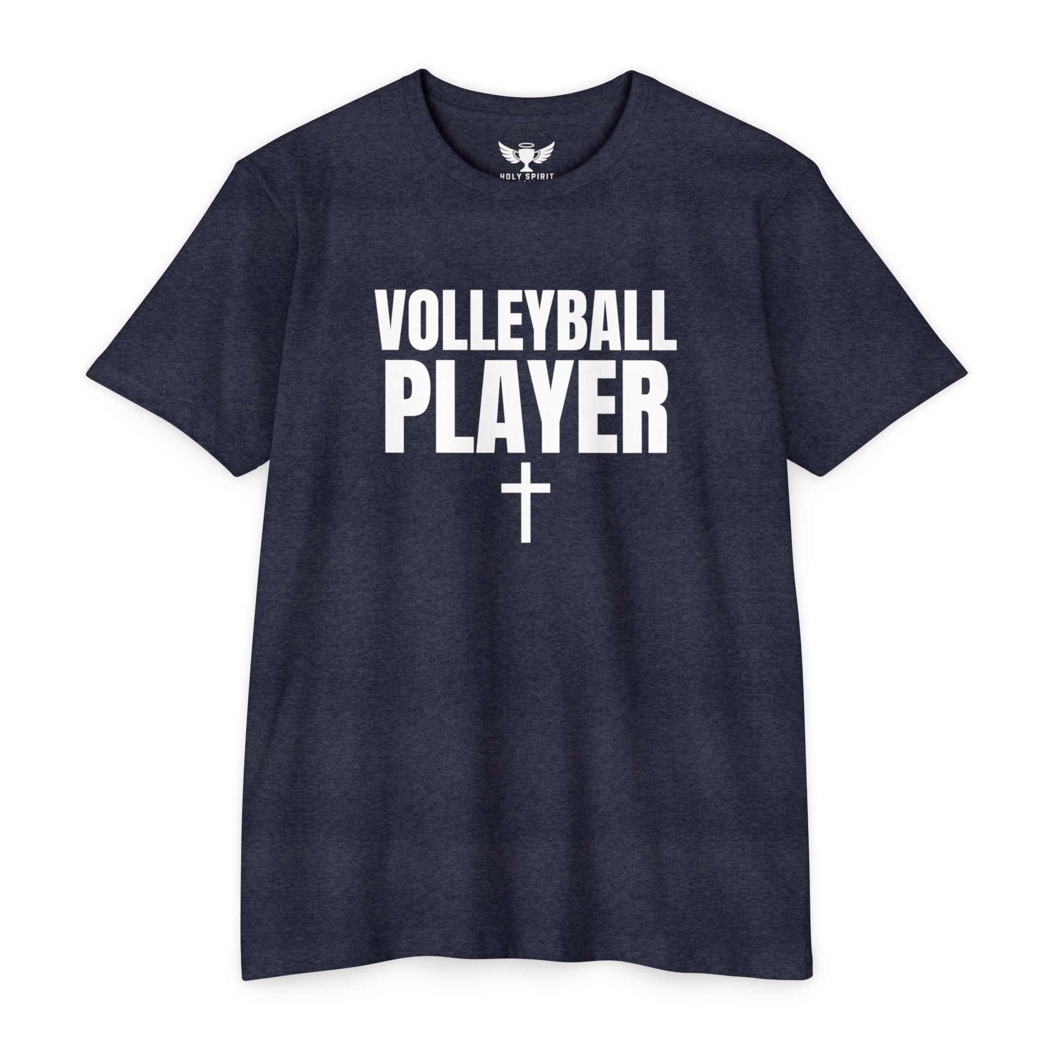 Volleyball Player T-Shirt — Custom Name & Number Sports Tee