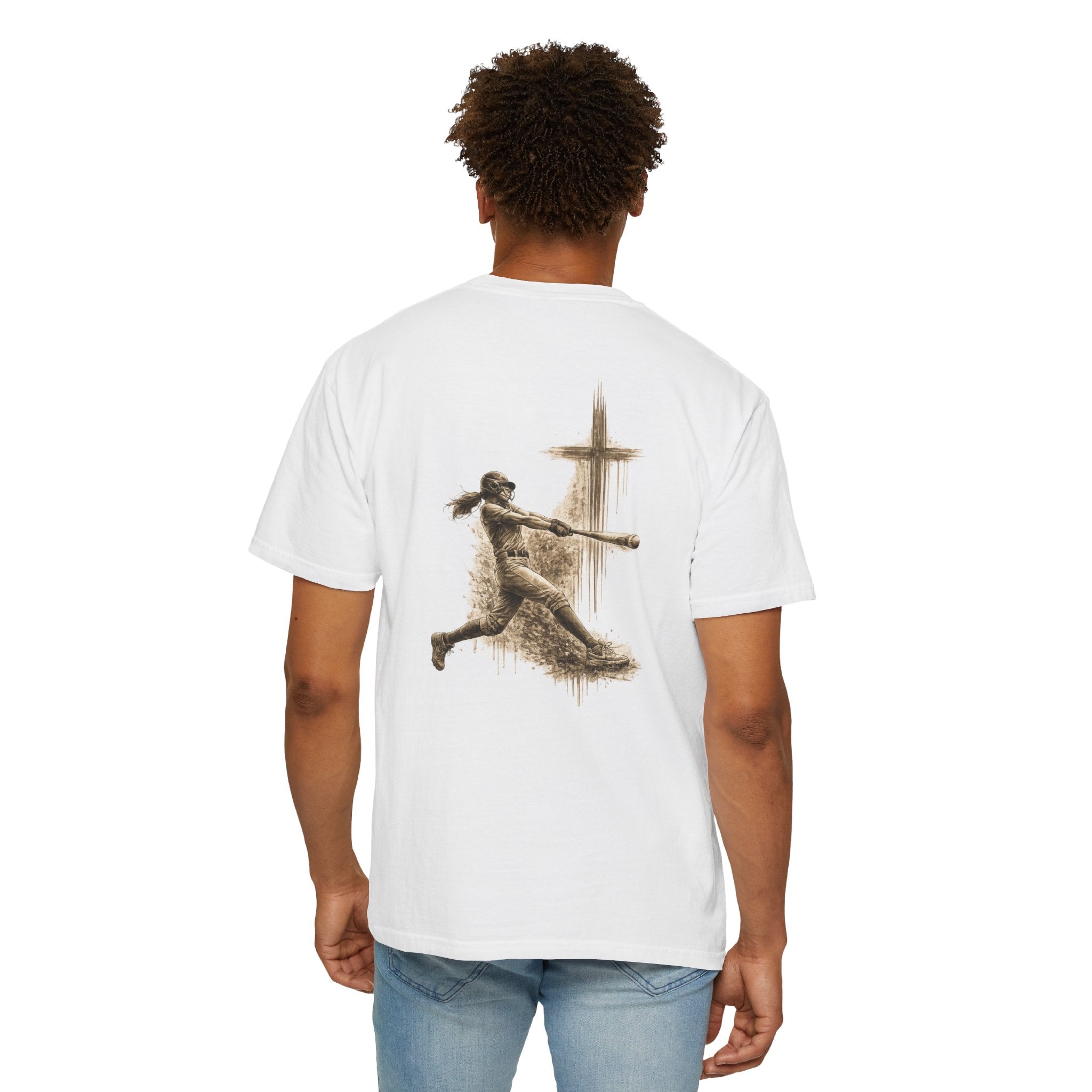 All Glory To God - Softball Tee — Faith-Based Athletic T-Shirt