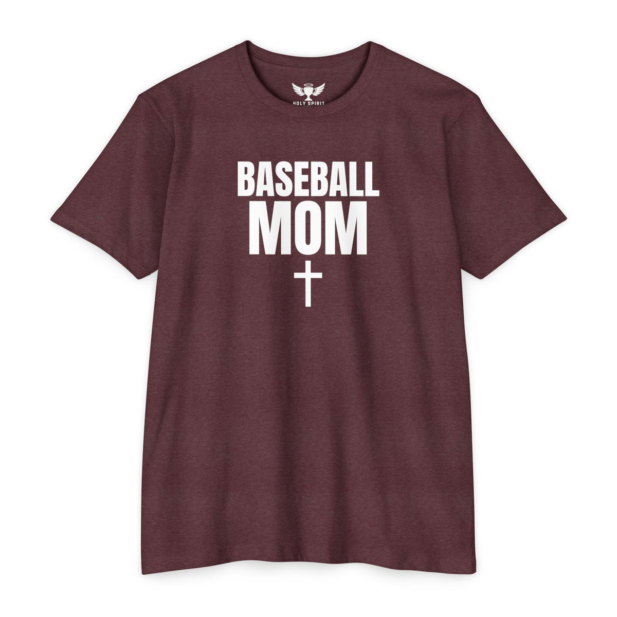 Baseball Mom T-Shirt - Custom Back Name & Number