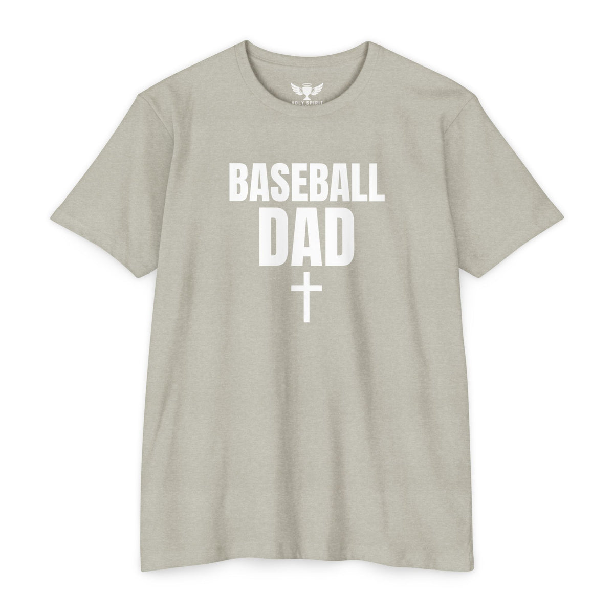 Baseball Dad T-Shirt — Custom Back Name & Number