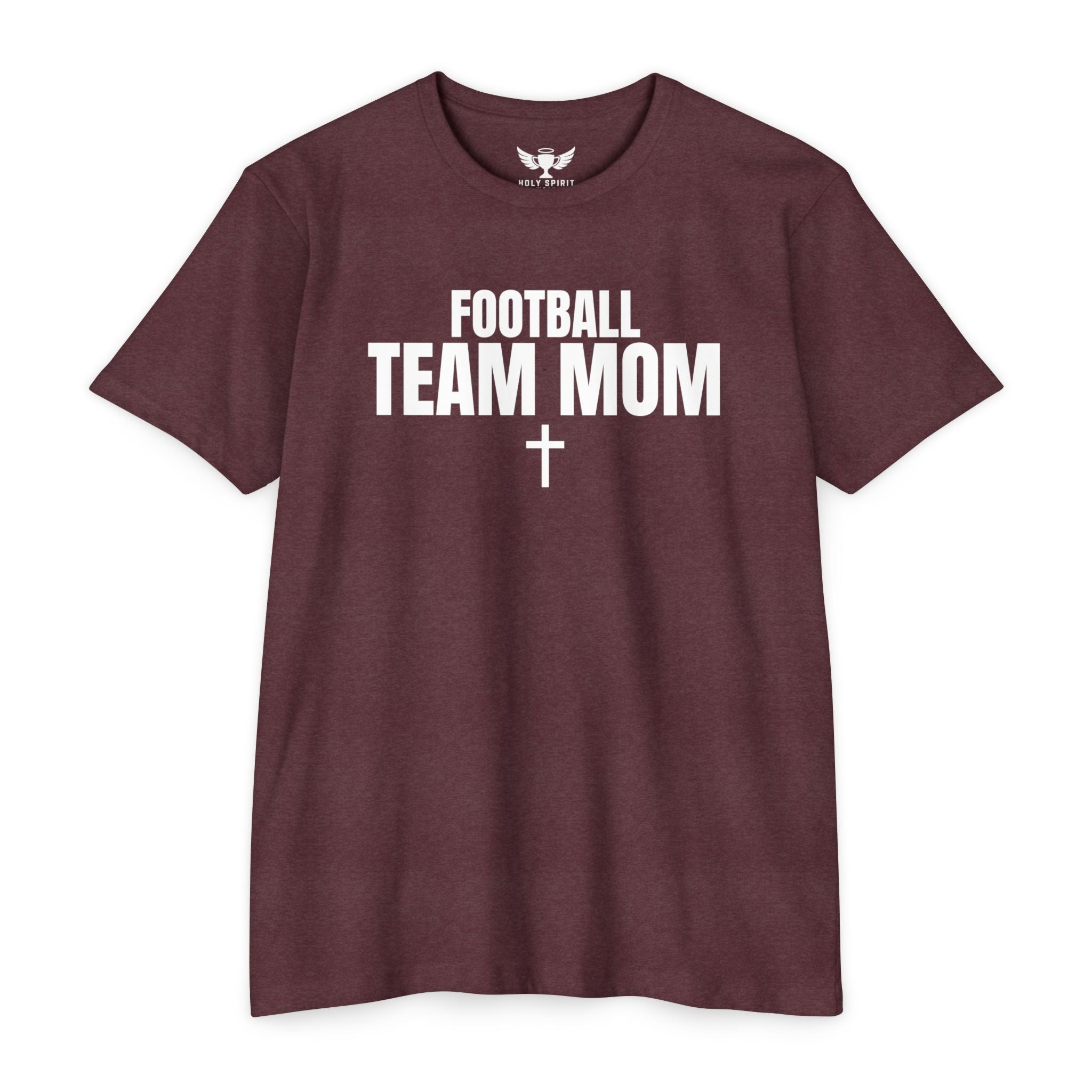 Football Team Mom T-Shirt — Personalized Back Number Jersey