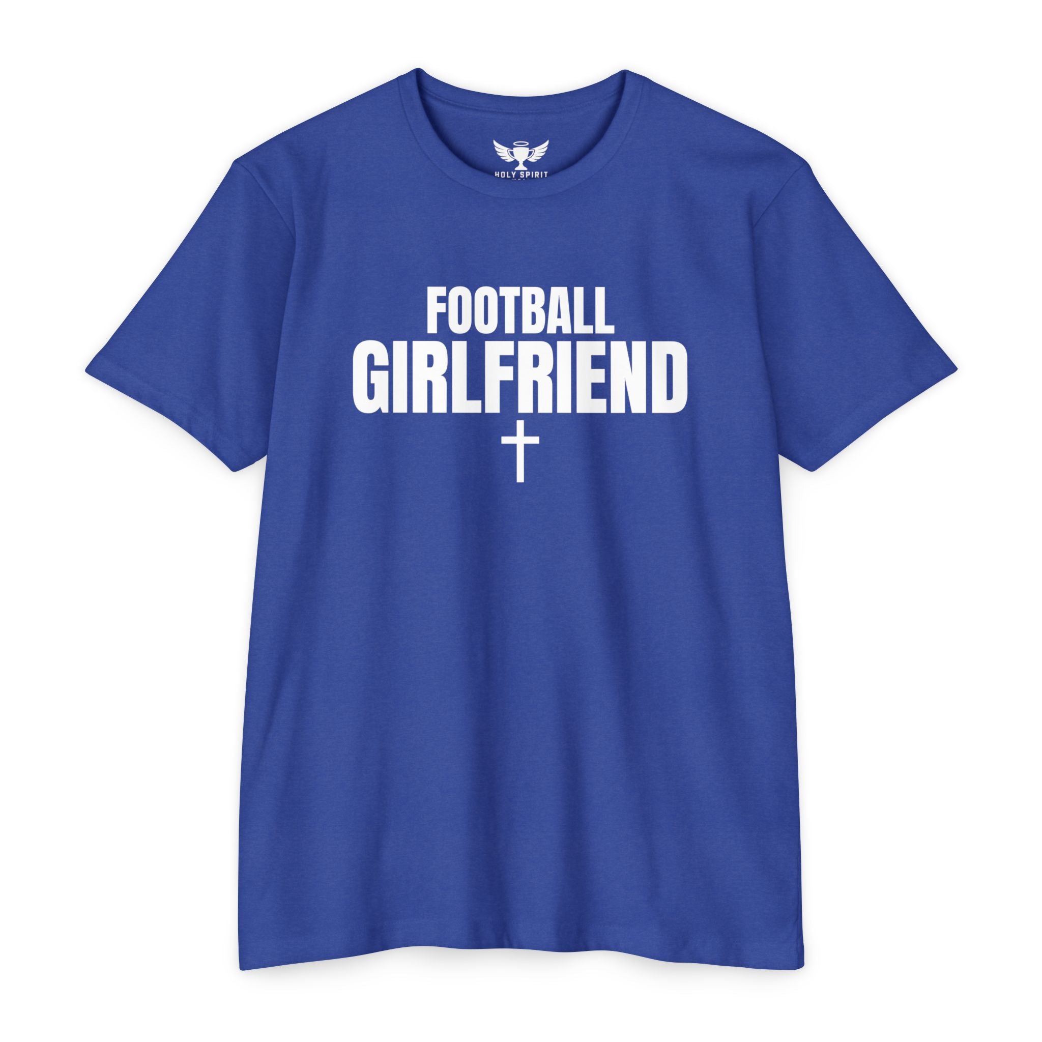 Football Girlfriend T-Shirt — Personalized Back Name & Number