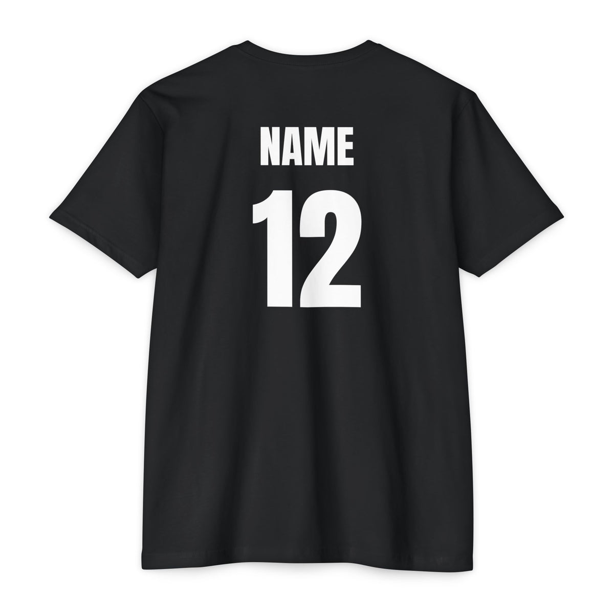Baseball Dad T-Shirt — Custom Back Name & Number