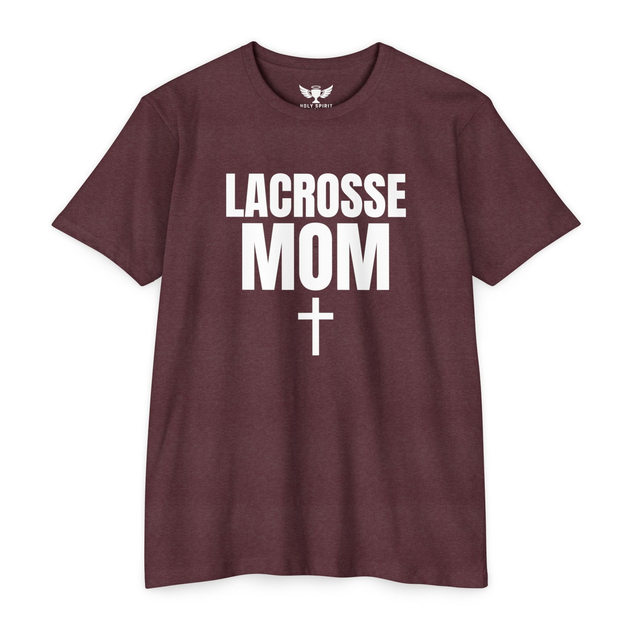 Lacrosse Mom T-Shirt - Custom Name & Number Sports Tee