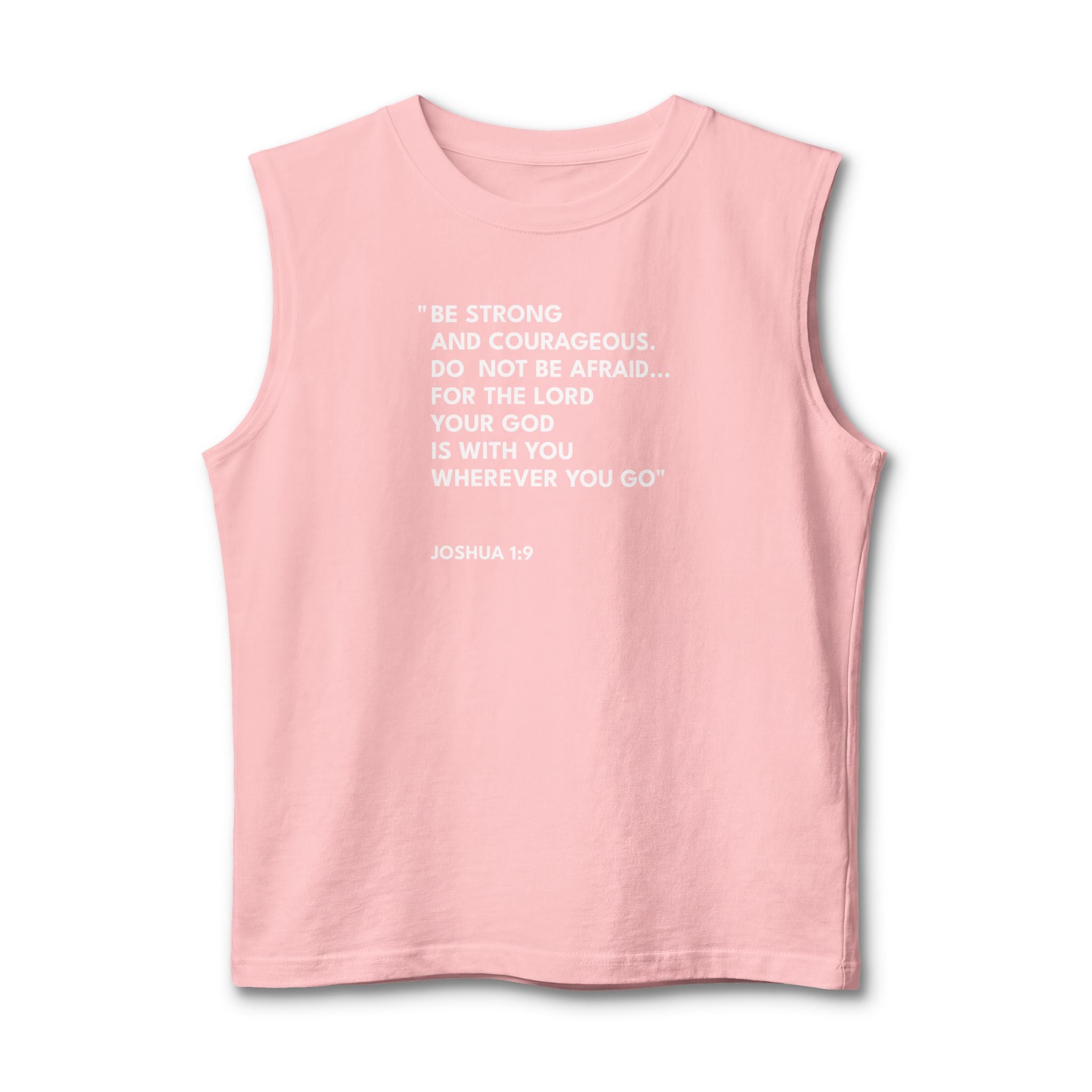 Joshua 1:9 Unisex Muscle Tank