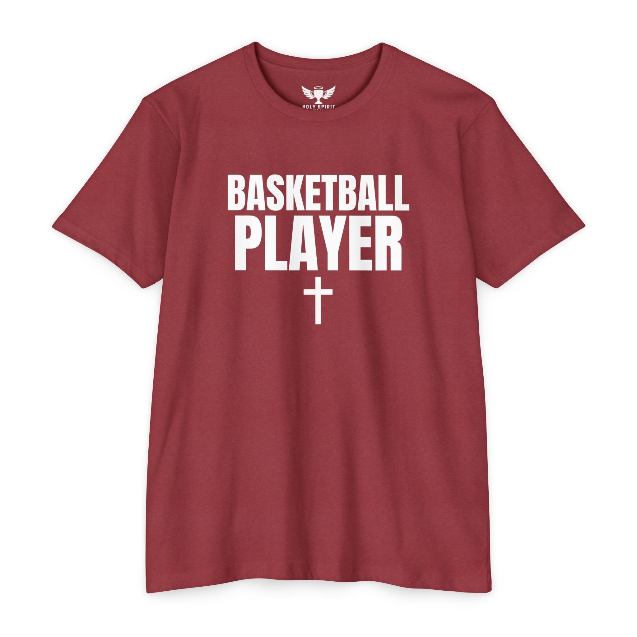 Basketball Player T-Shirt — Custom Back Name & Number