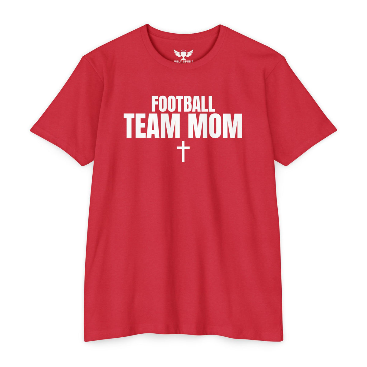 Football Team Mom T-Shirt — Personalized Back Number Jersey