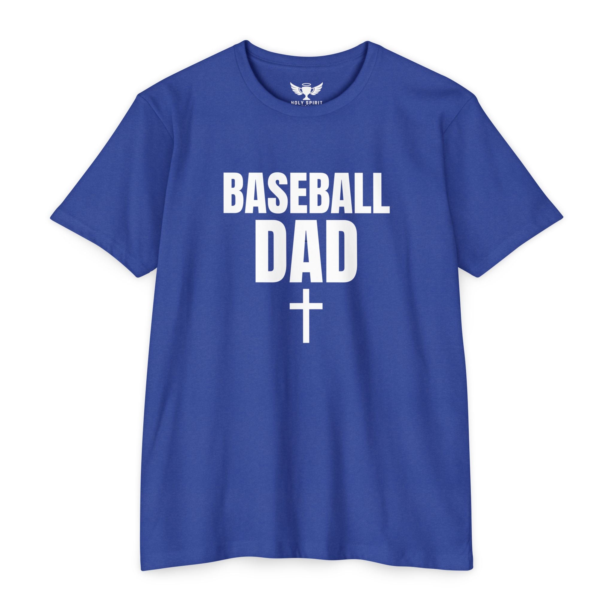 Baseball Dad T-Shirt — Custom Back Name & Number