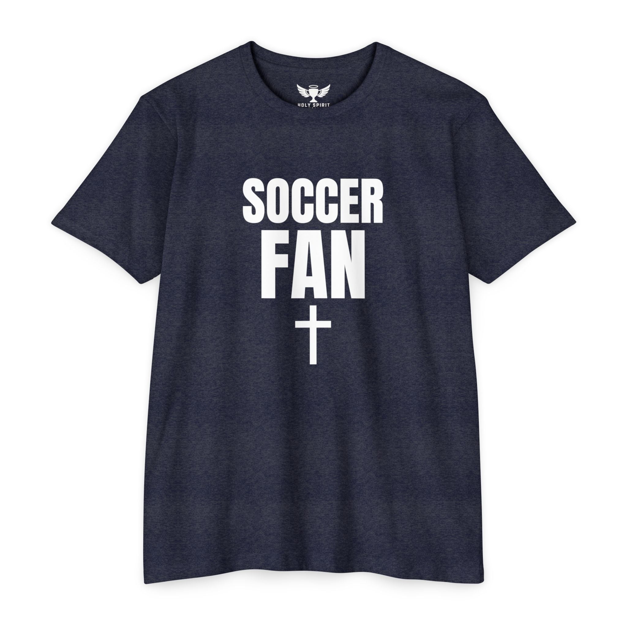 Soccer Fan T-Shirt — Custom Name & Number Jersey Tee