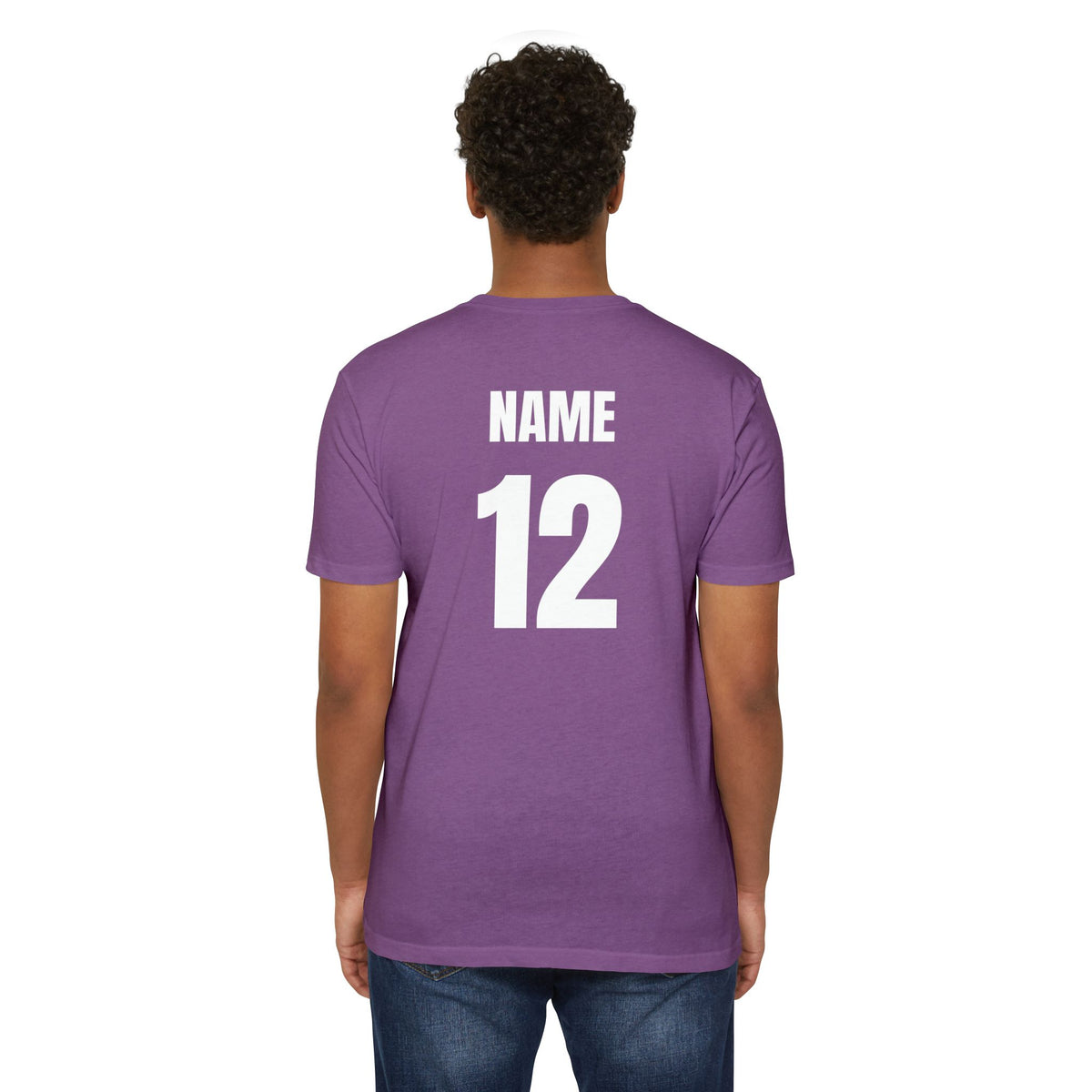 Cheer Coach T-Shirt — Personalized Back Number & Name