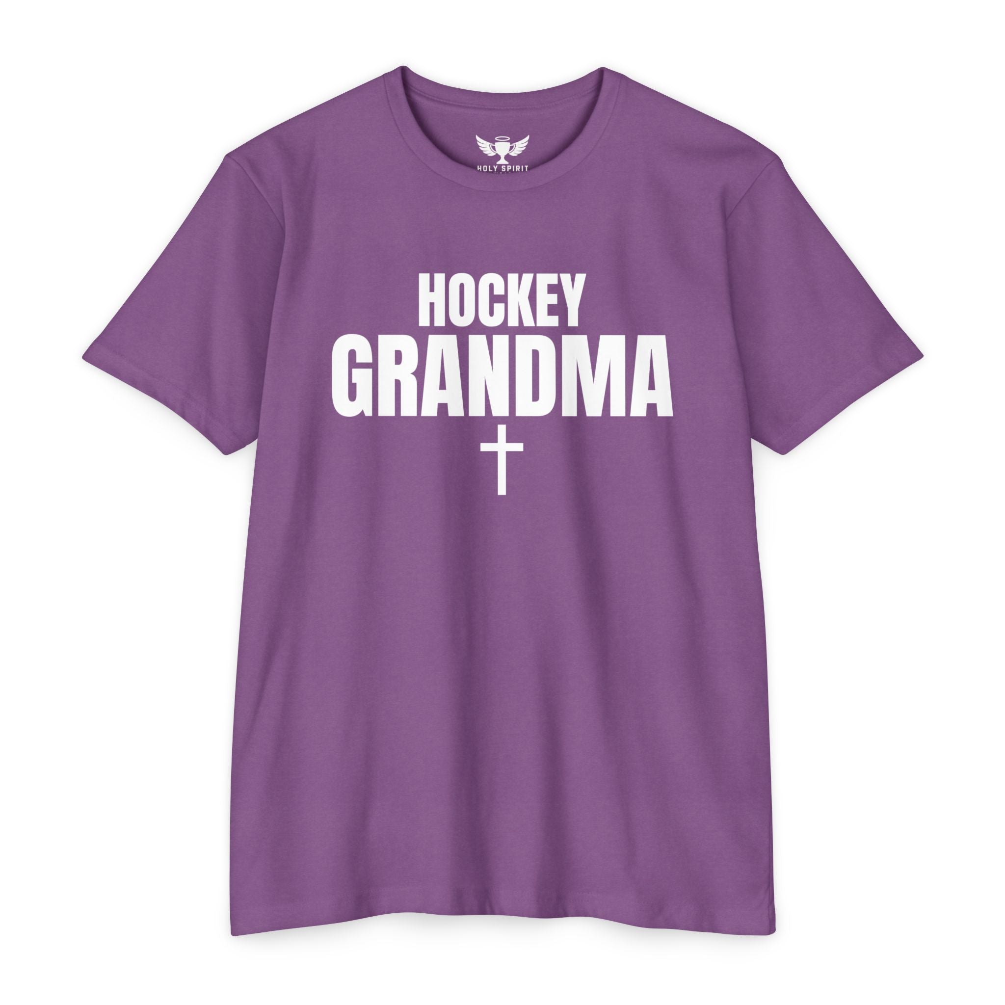 Hockey Grandma T-Shirt — Custom Back Name & Number Jersey