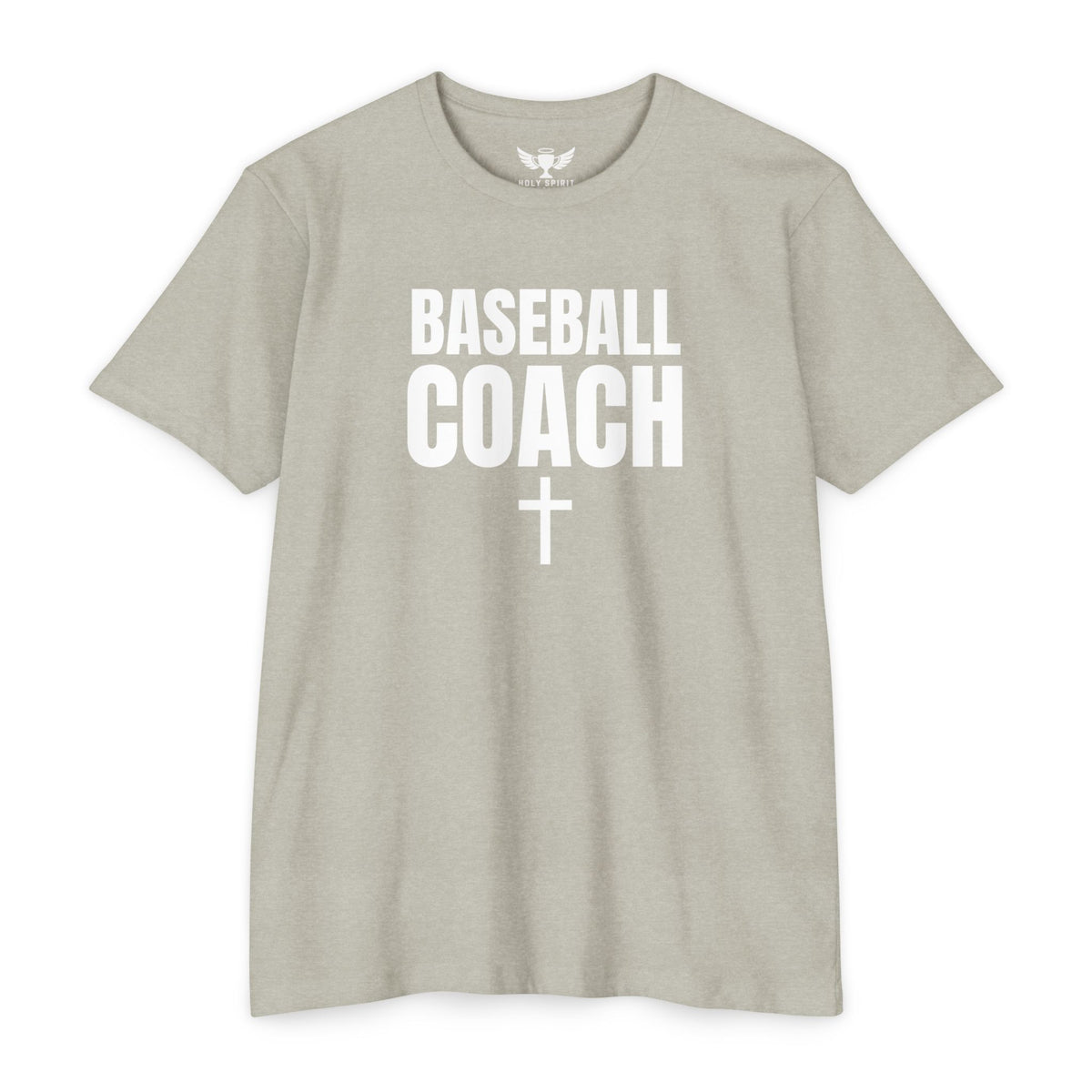 Baseball Coach T-Shirt — Custom Back Name & Number