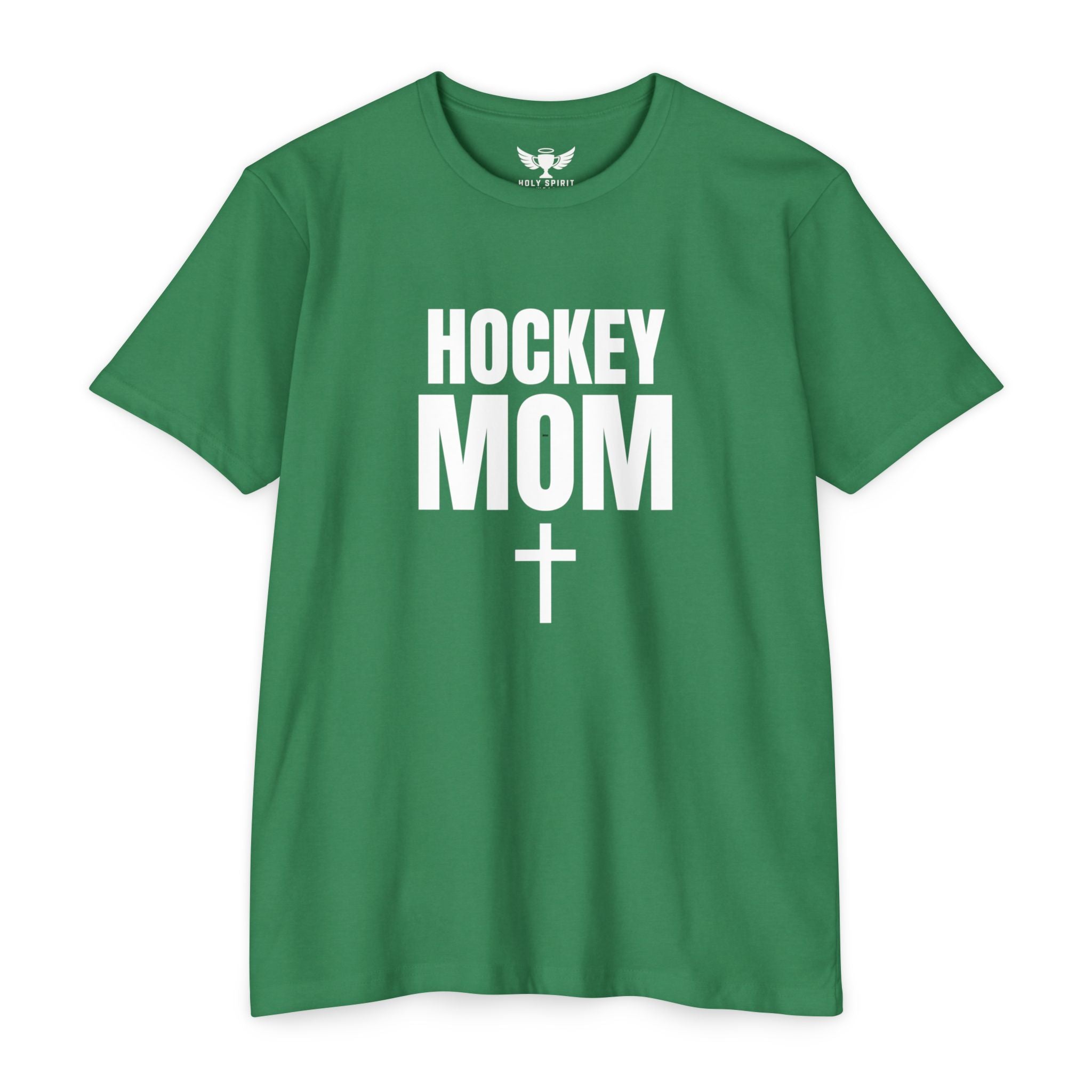 Hockey Mom T‑Shirt — Custom Name & Number Sports Tee