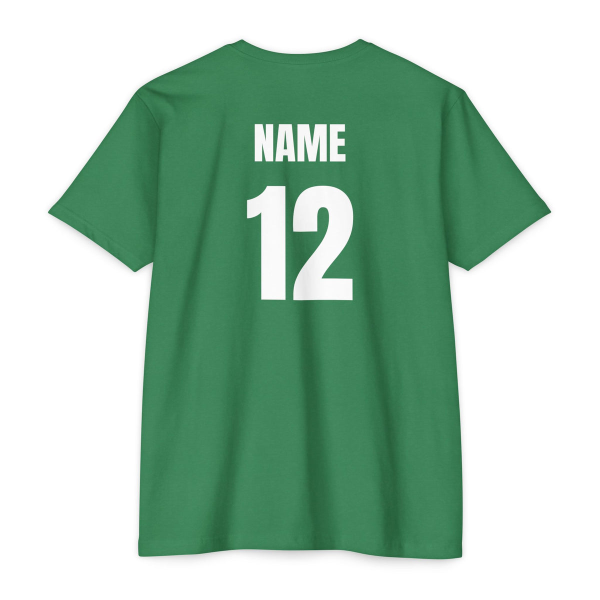 Baseball Dad T-Shirt — Custom Back Name & Number