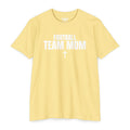 Football Team Mom T-Shirt — Personalized Back Number Jersey
