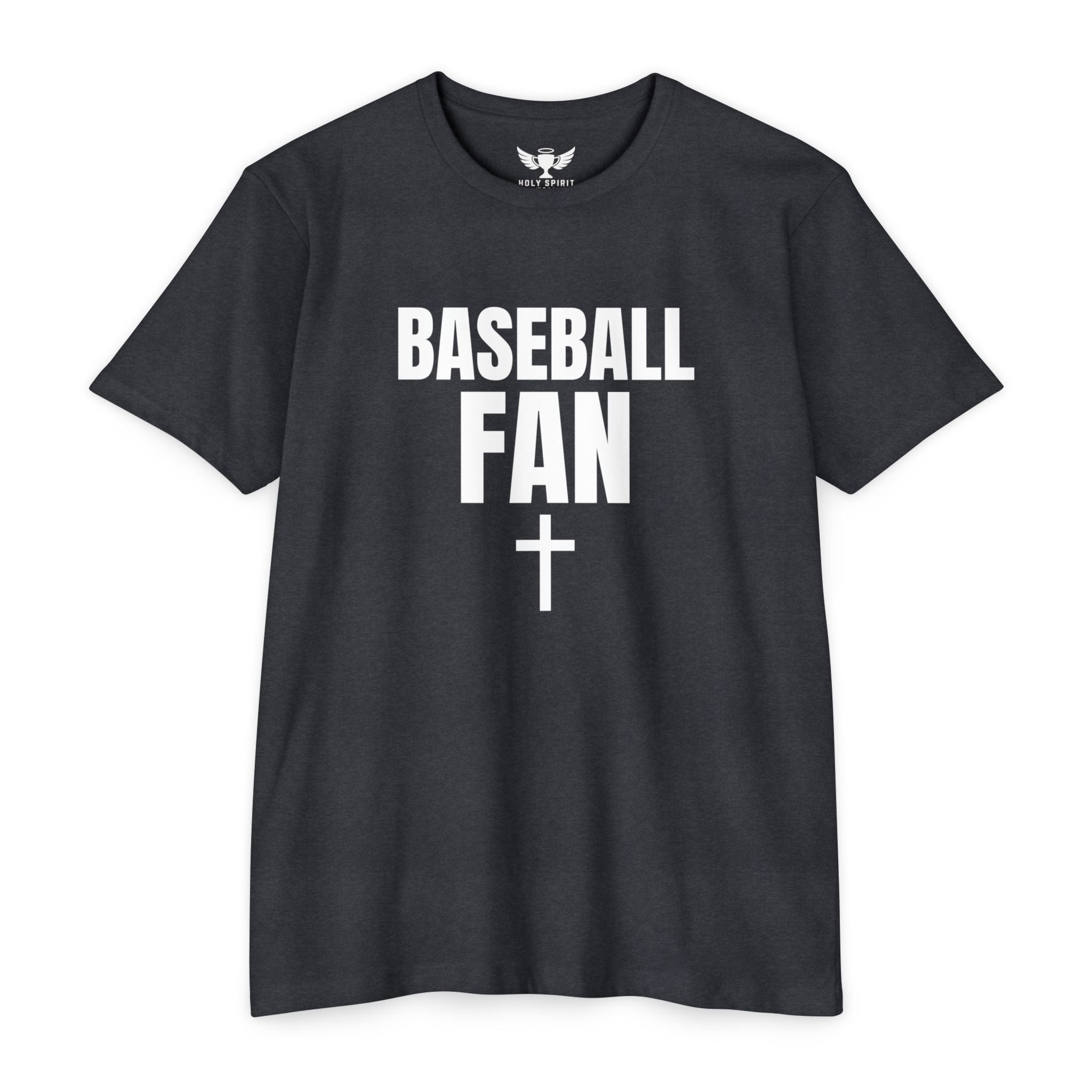 Baseball Fan T-Shirt — Custom Back Name & Number
