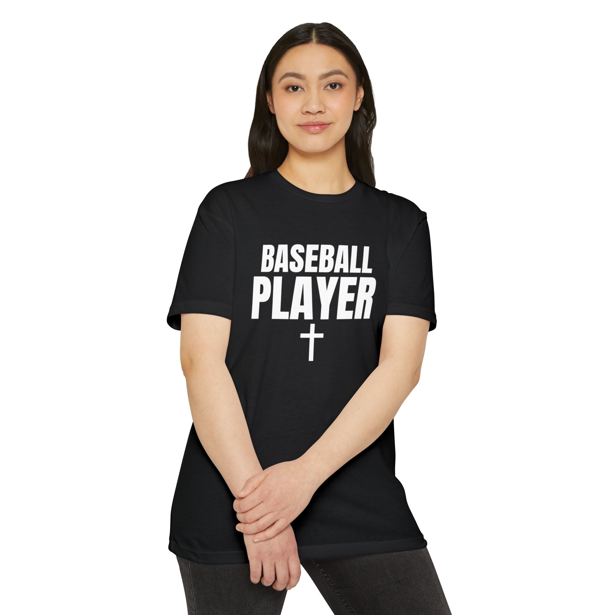 Baseball Player T-Shirt – Custom Back Name & Number