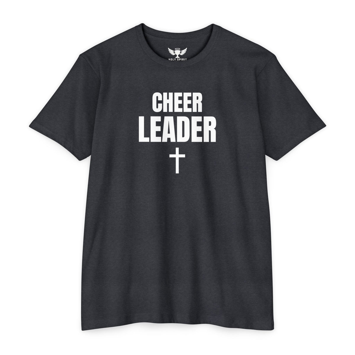 Cheer Leader T-Shirt with Cross — Personalized Back Name & Number