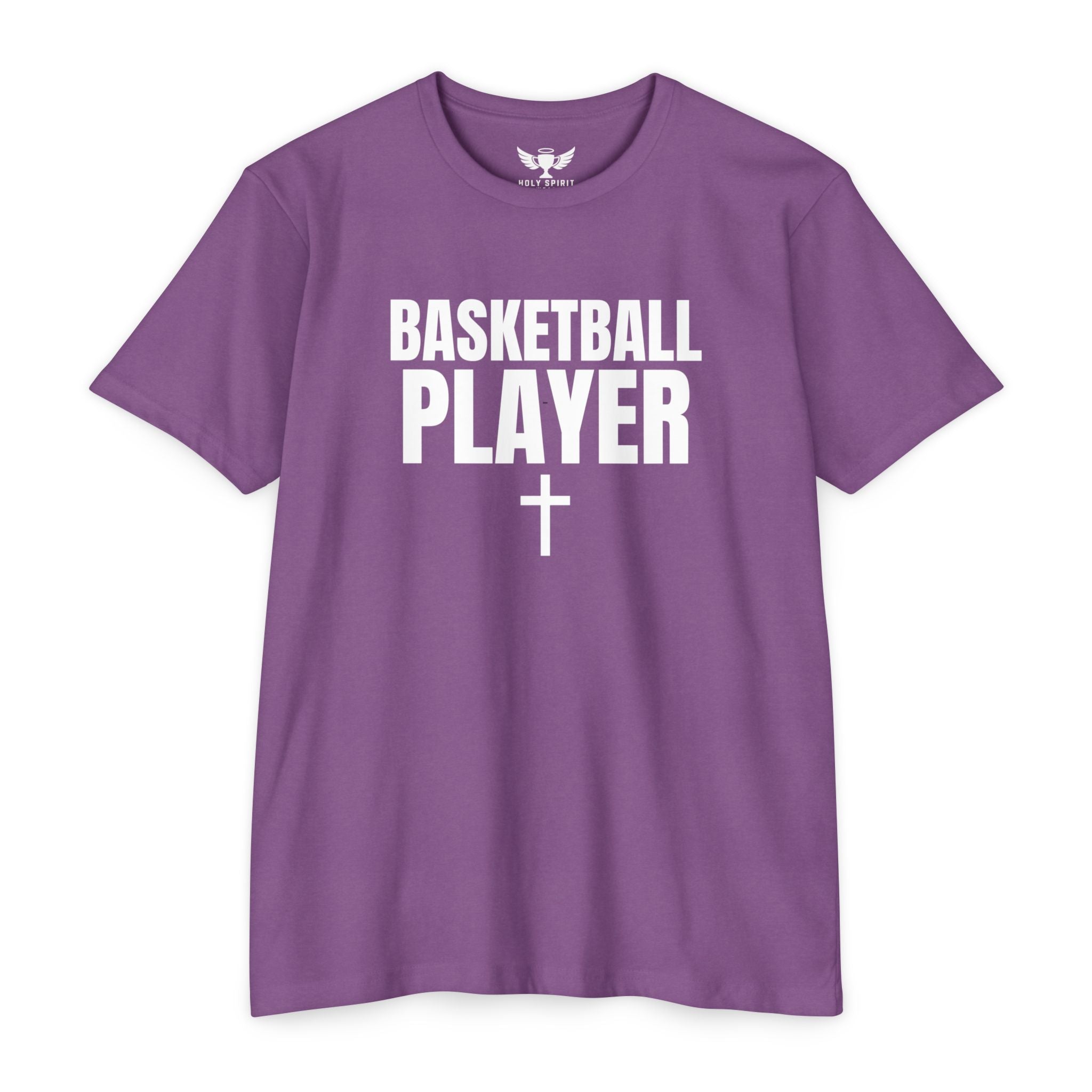 Basketball Player T-Shirt — Custom Back Name & Number