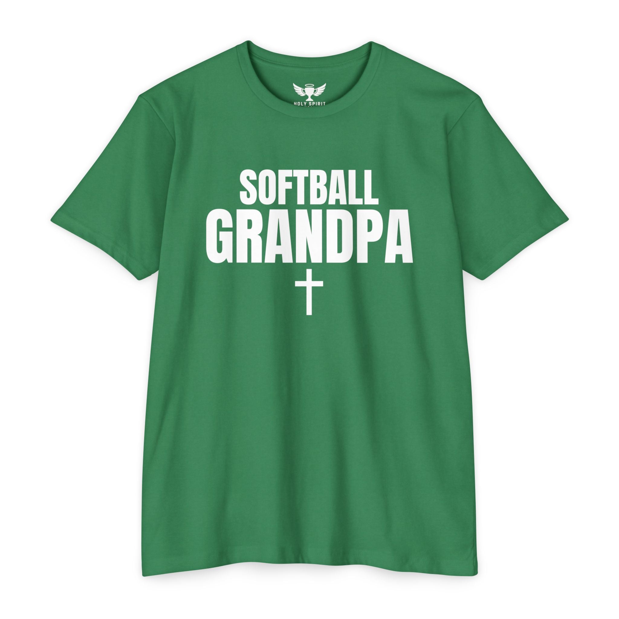 Softball Grandpa T-Shirt – Custom Back Name & Number