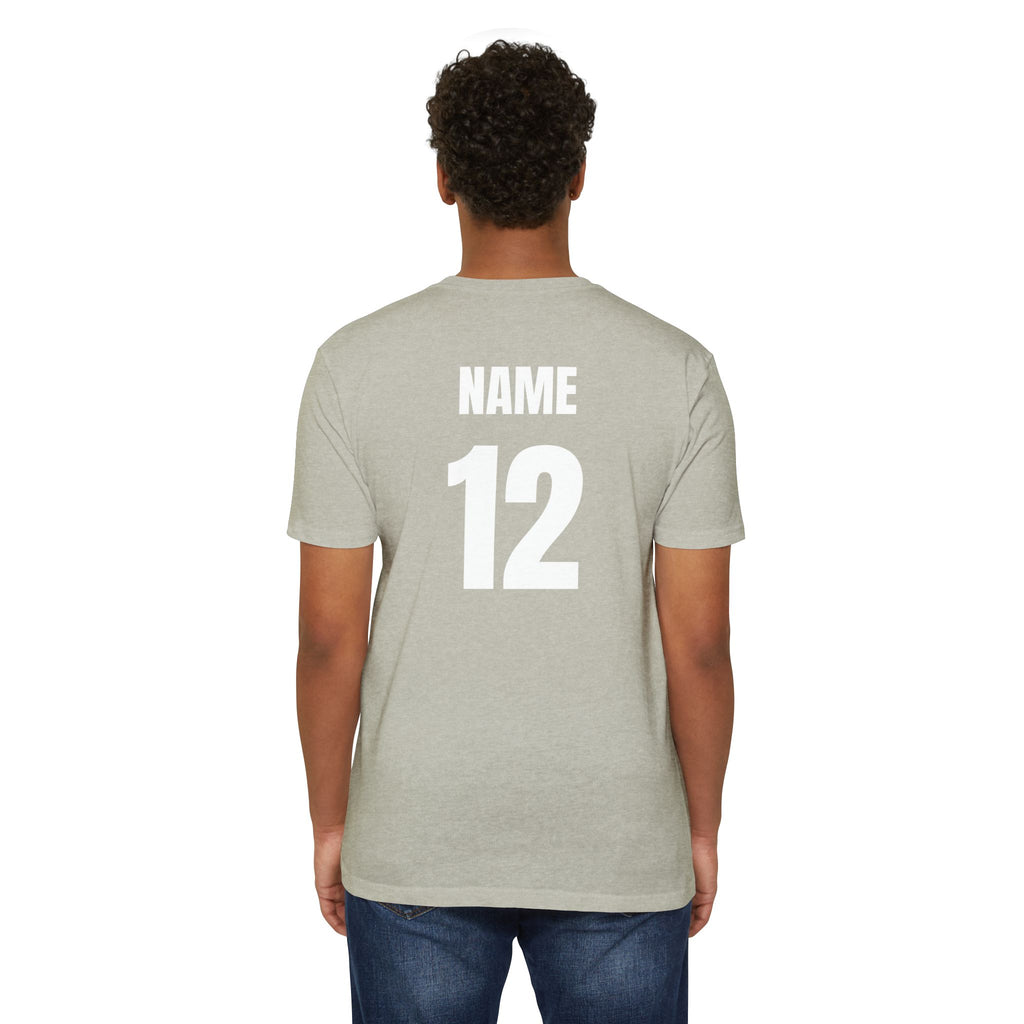 Baseball Aunt T-Shirt  — Custom Name & Number