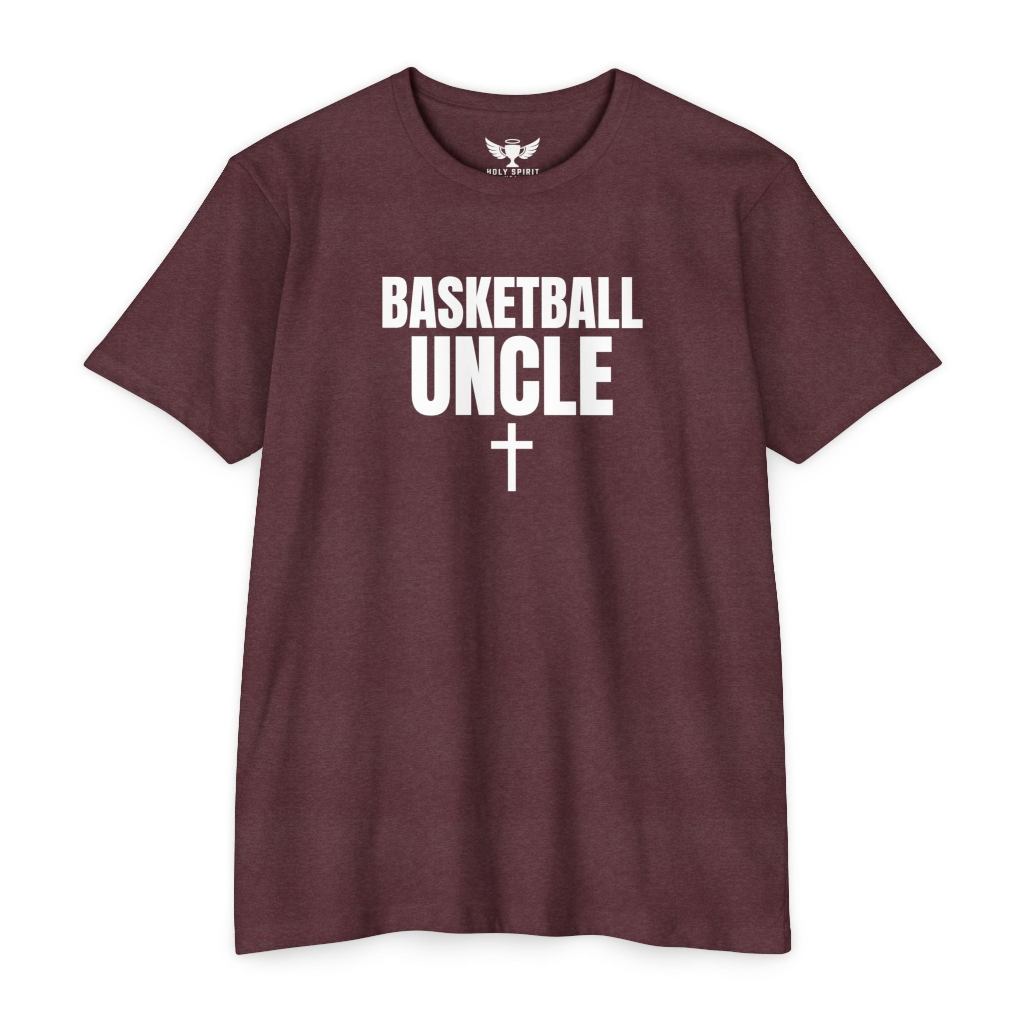Basketball Uncle T-Shirt — Custom Back Name & Number