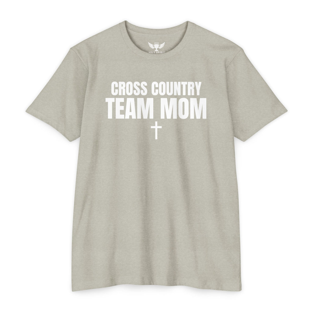Cross Country Team Mom T-Shirt — Custom Name & Number Sports Tee