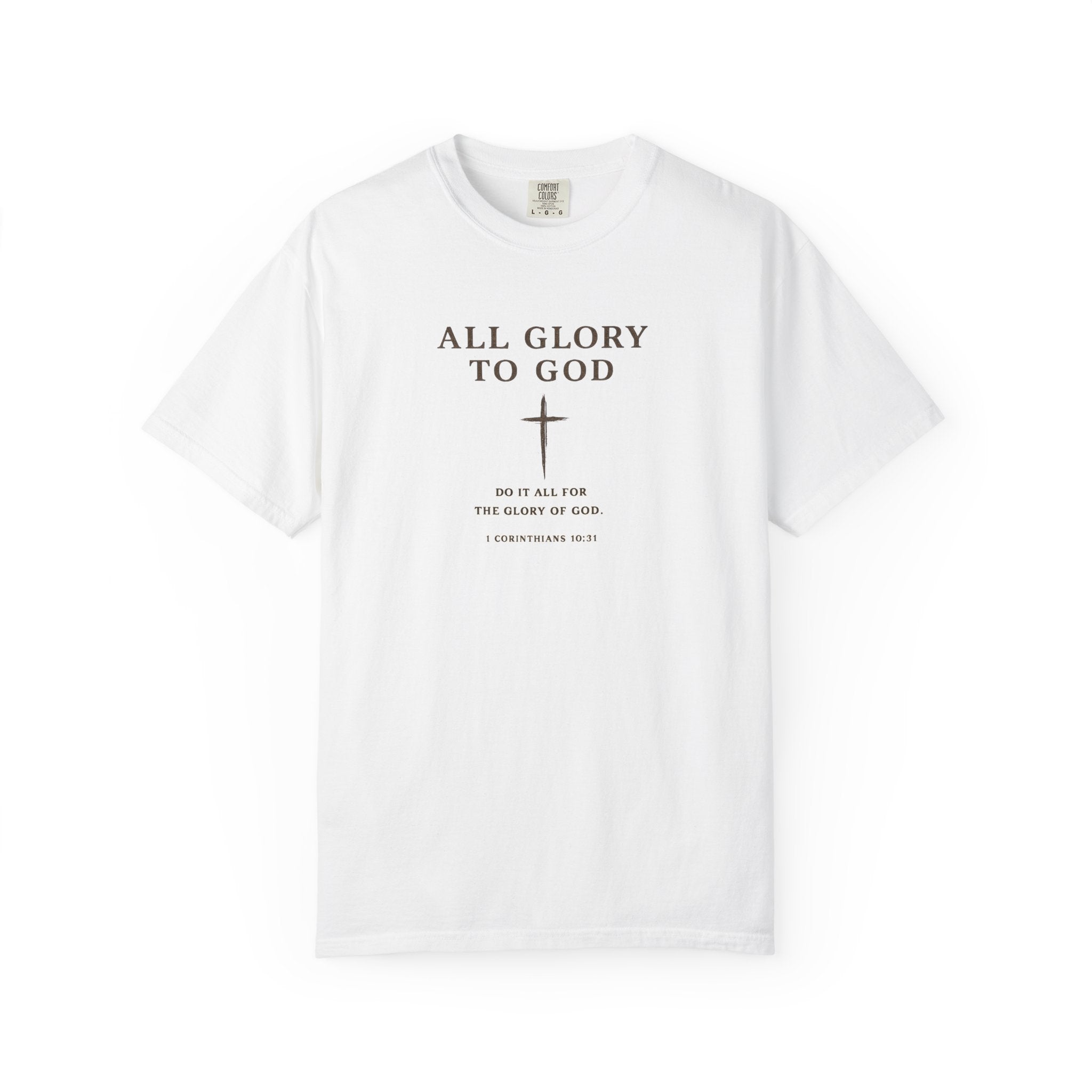All Glory To God - Golf Tee — Faith-Based Athletic T-Shirt