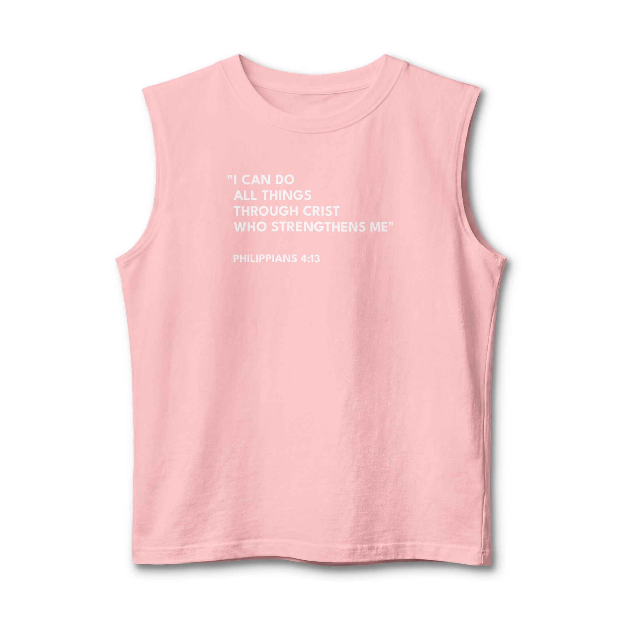 Philippians 4:13 Unisex Muscle Tank