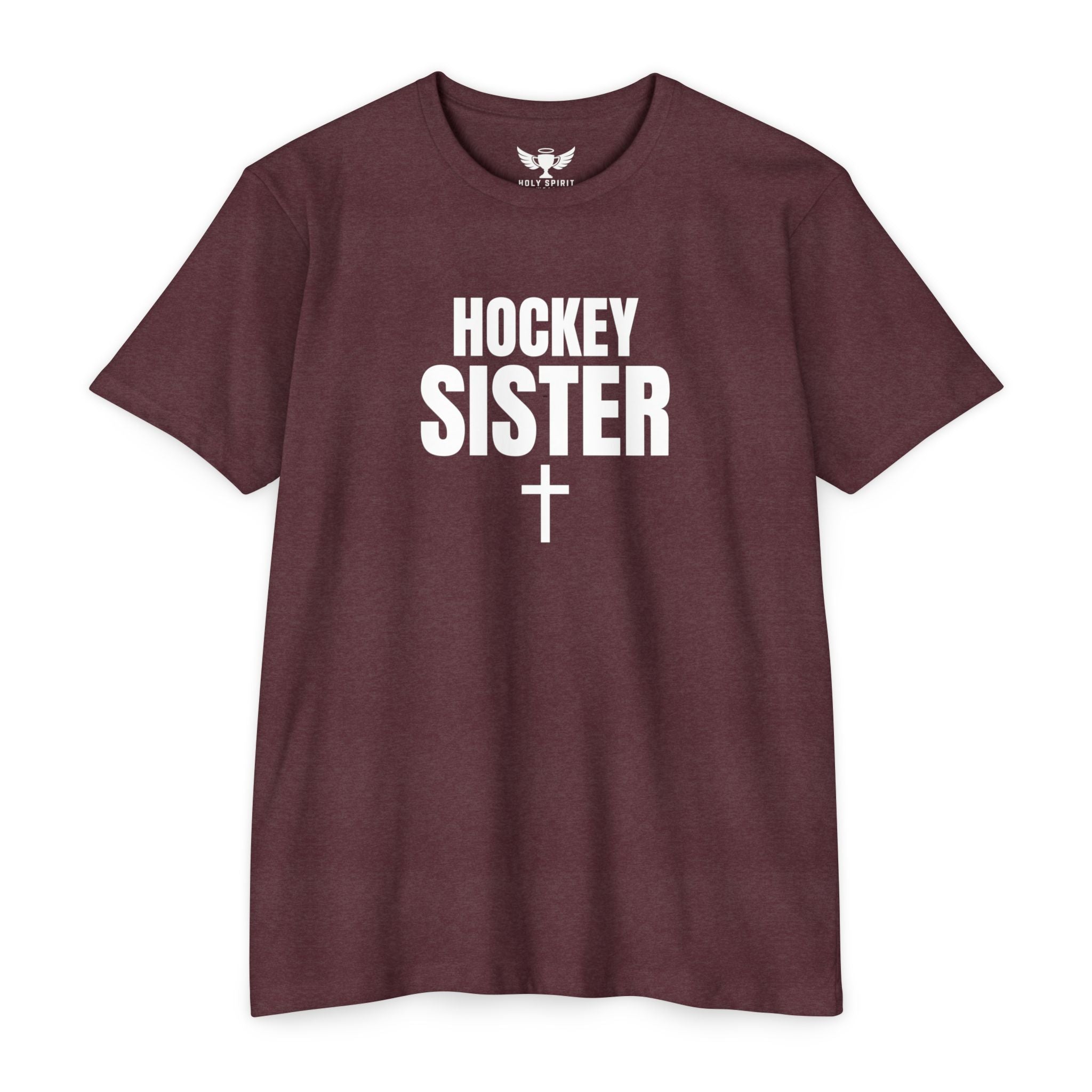 Hockey Sister T-Shirt — Personalized Back Name & Number