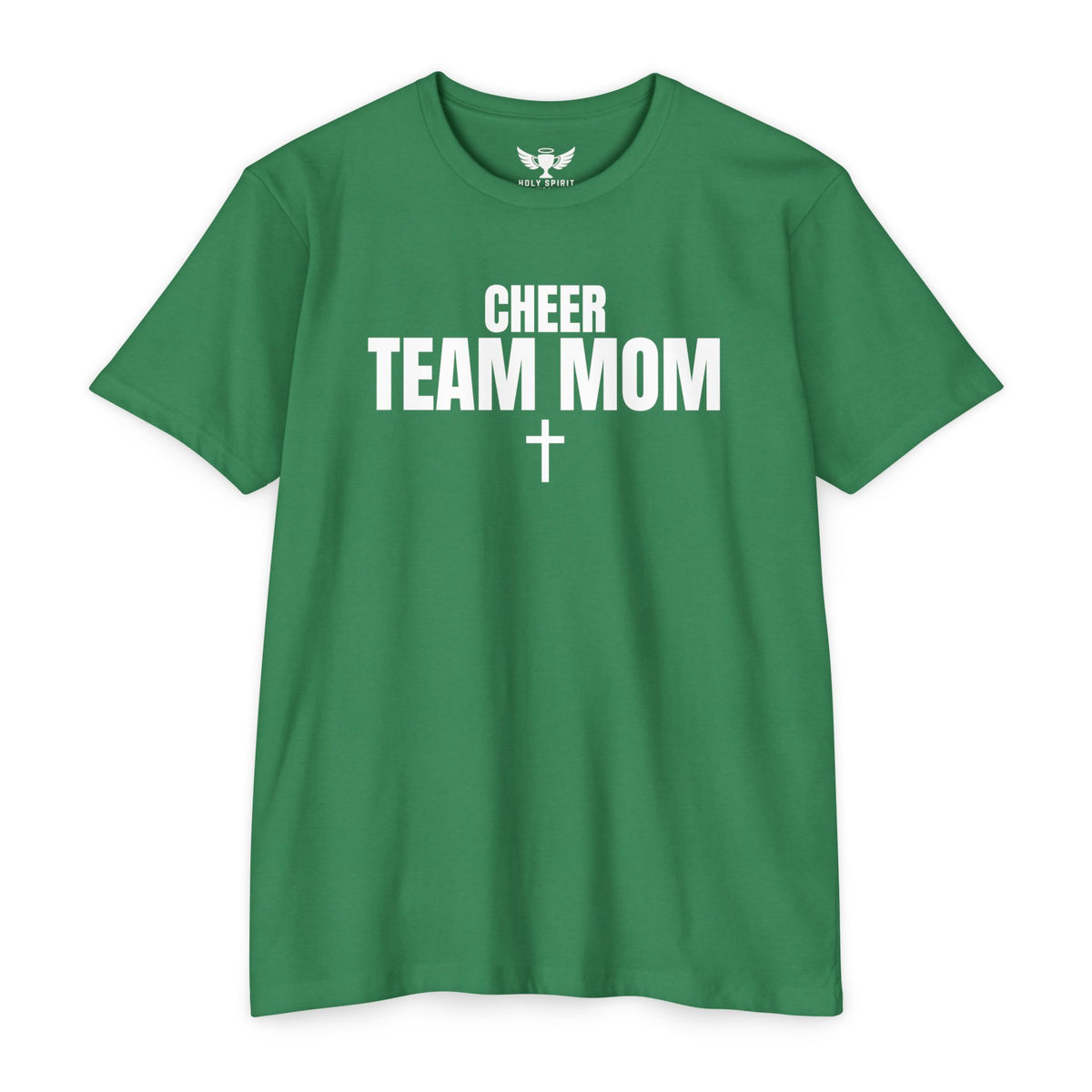 Cheer Team Mom T-Shirt — Personalized Back Number and Name