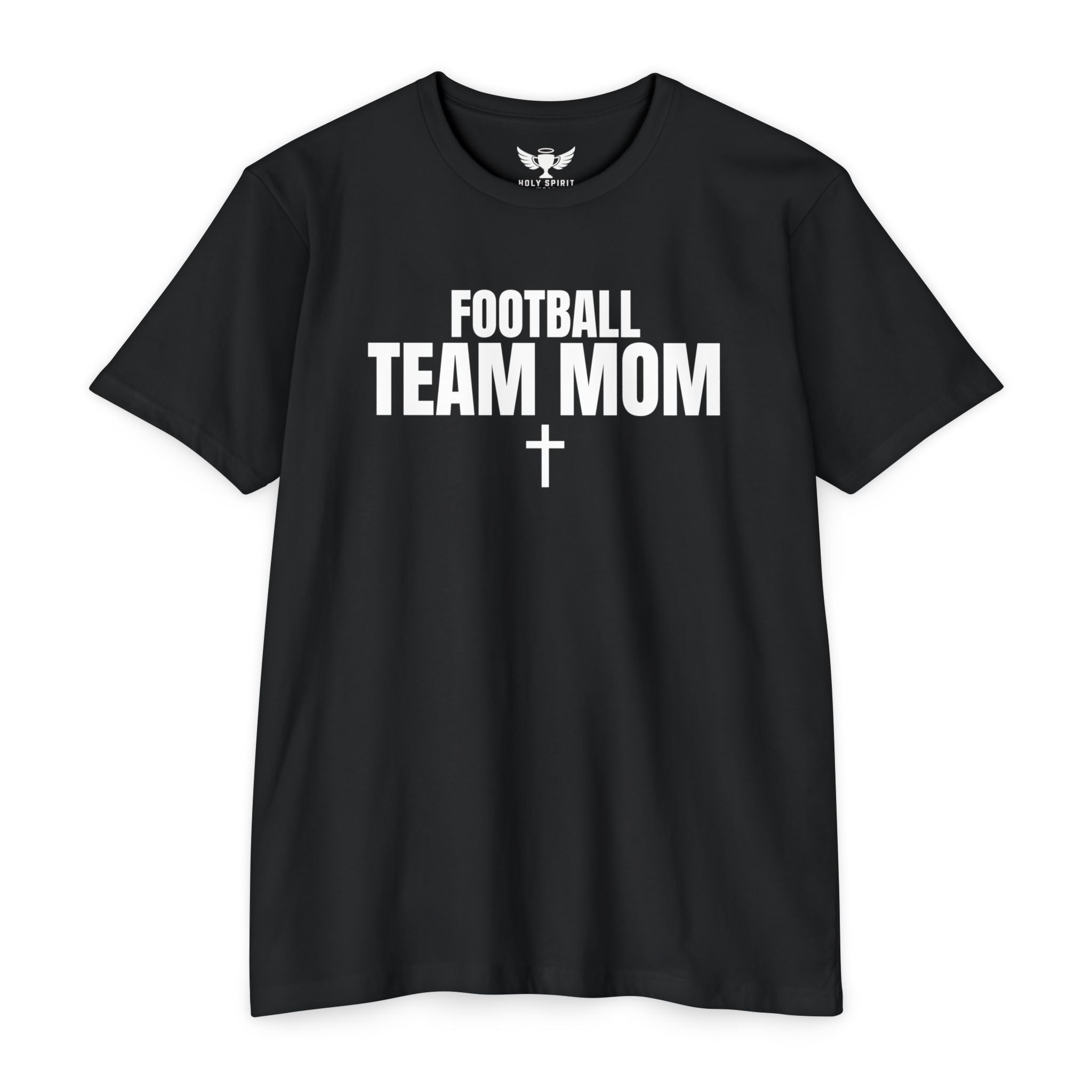 Football Team Mom T-Shirt — Personalized Back Number Jersey