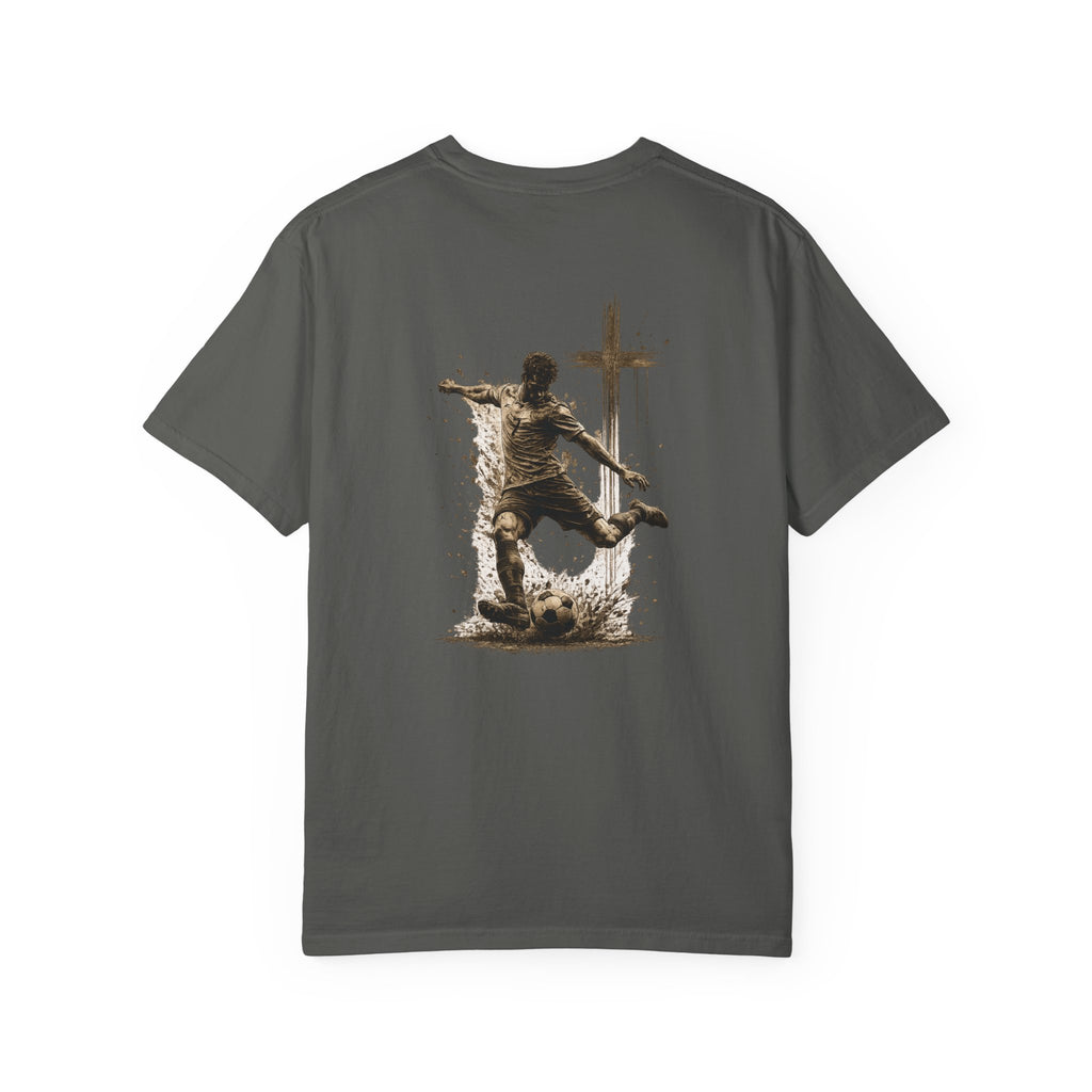 All Glory To God - Soccer Tee — Faith-Based Athletic T-Shirt