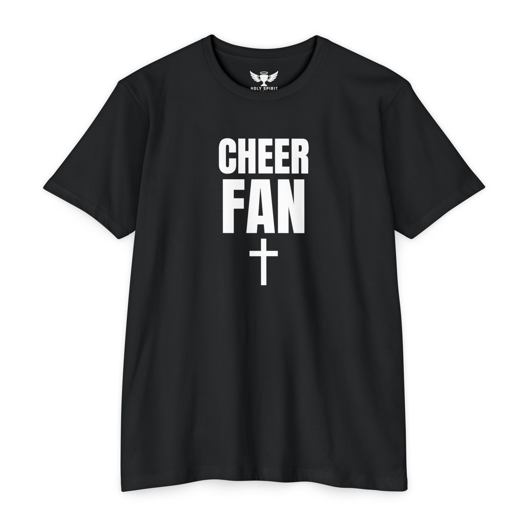Cheer Fan T-Shirt — Personalized Back Name & Number