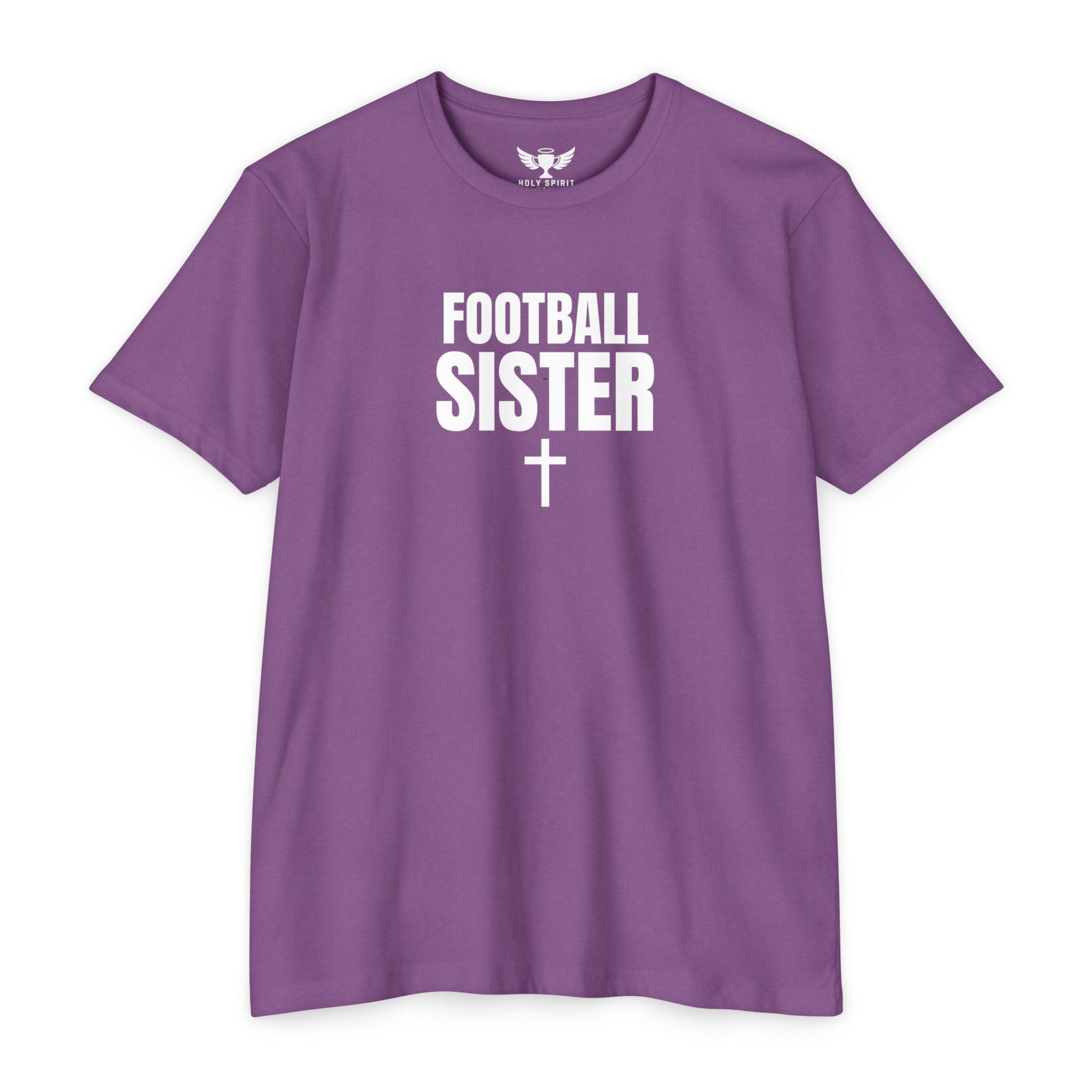 Football Sister T-Shirt — Customizable Back Name & Number