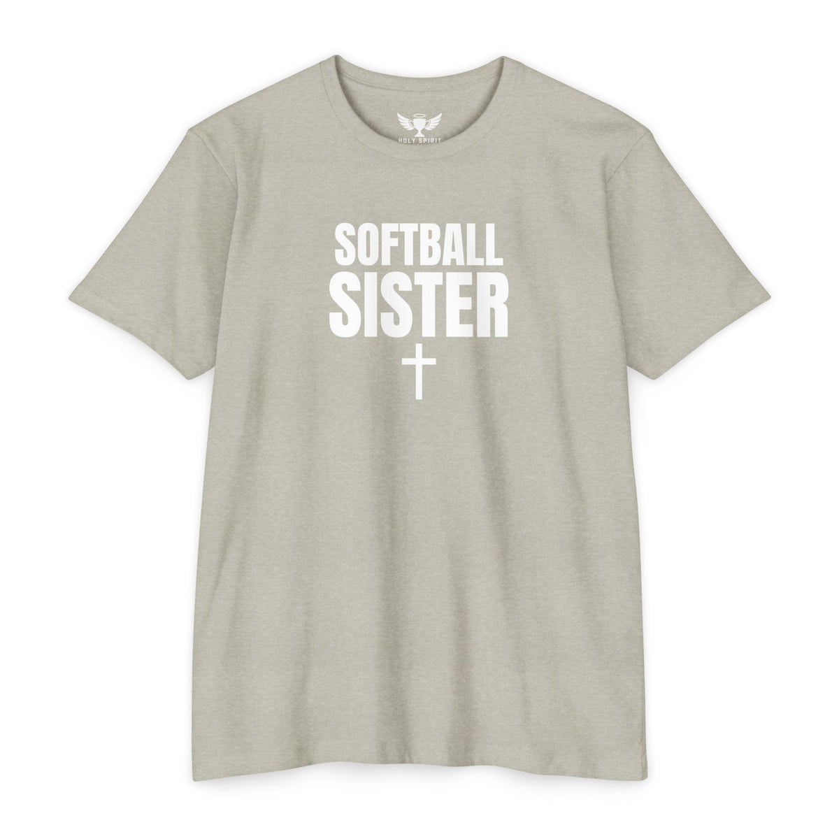 Softball Sister T-Shirt — Personalized Team Jersey Tee (Name & Number)