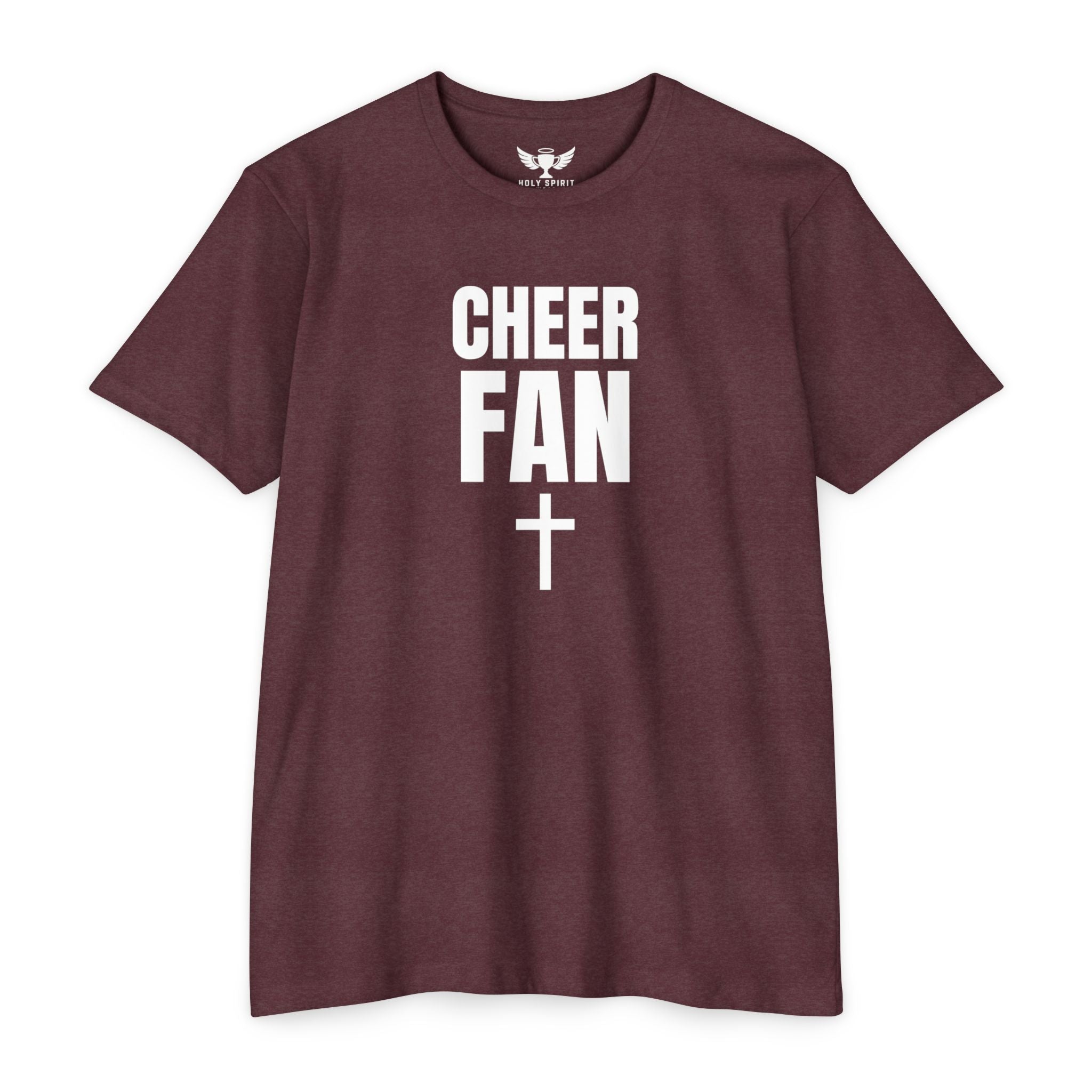 Cheer Fan T-Shirt — Personalized Back Name & Number