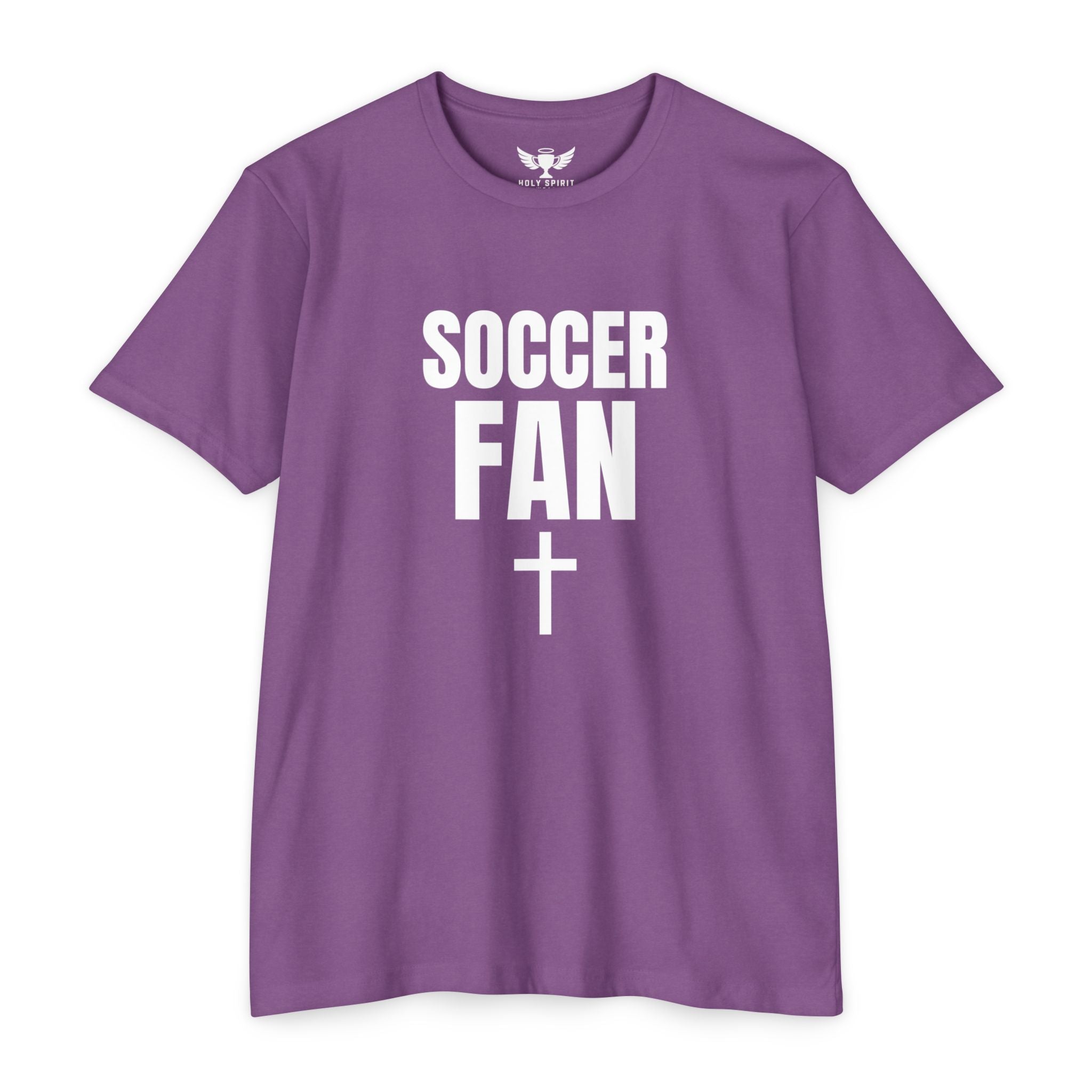 Soccer Fan T-Shirt — Custom Name & Number Jersey Tee