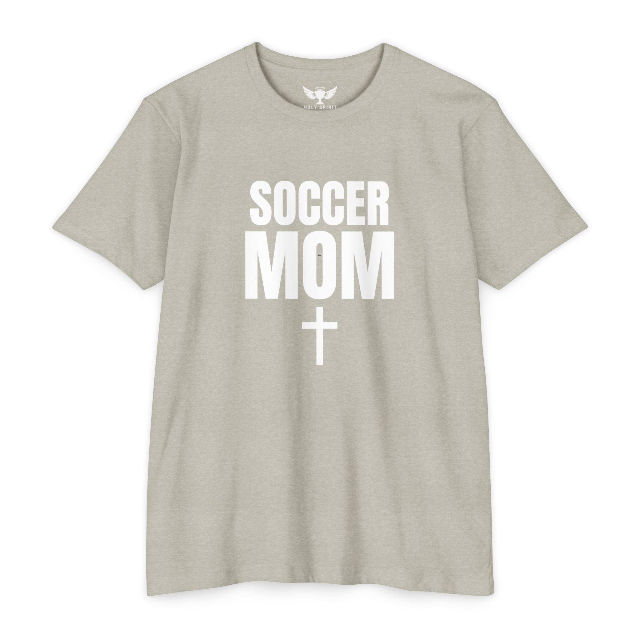Soccer Mom T-Shirt — Custom Name & Number Sports Tee