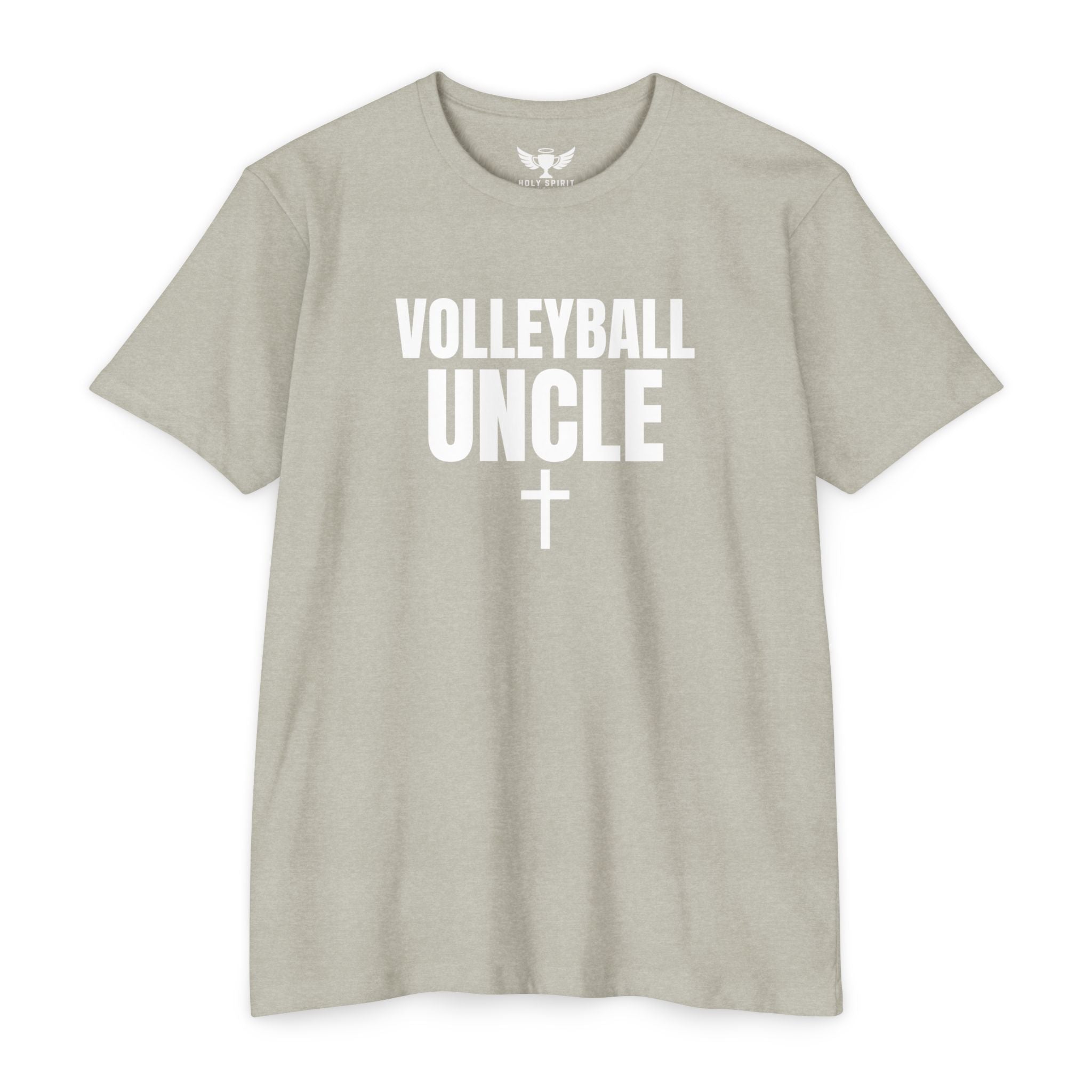 Volleyball Uncle T-Shirt — Custom Name & Number Sports Tee