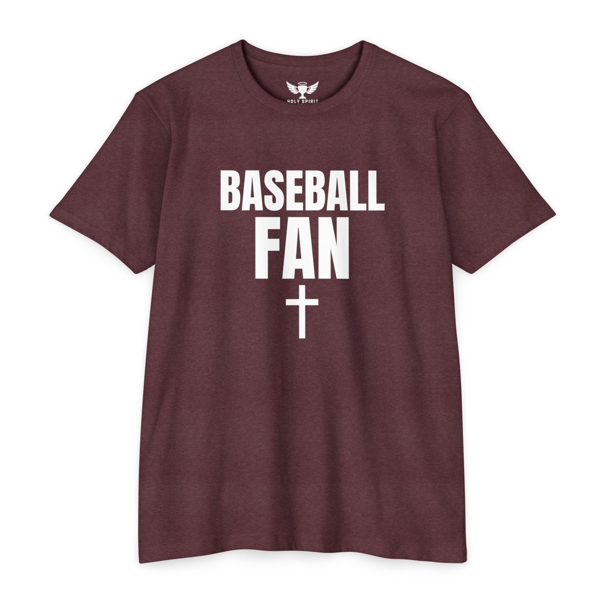 Baseball Fan T-Shirt — Custom Back Name & Number