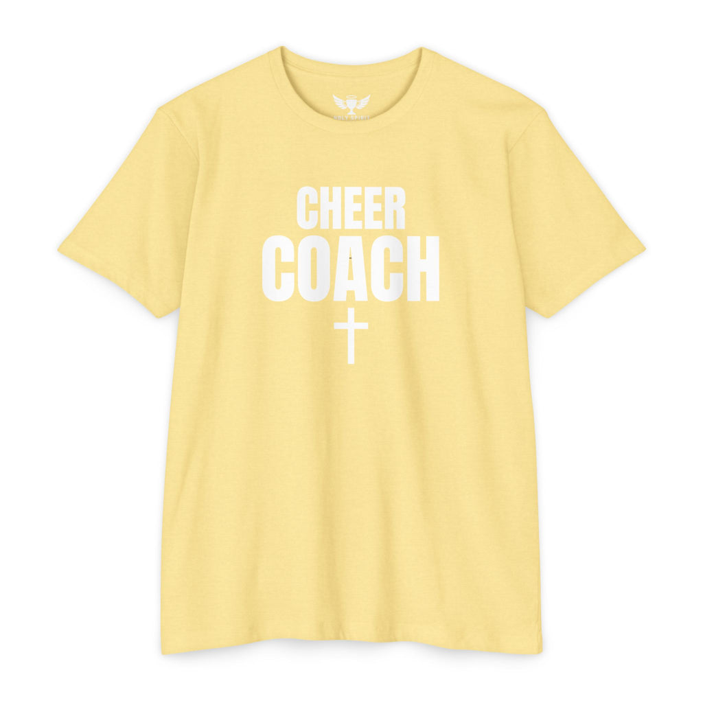 Cheer Coach T-Shirt — Personalized Back Number & Name