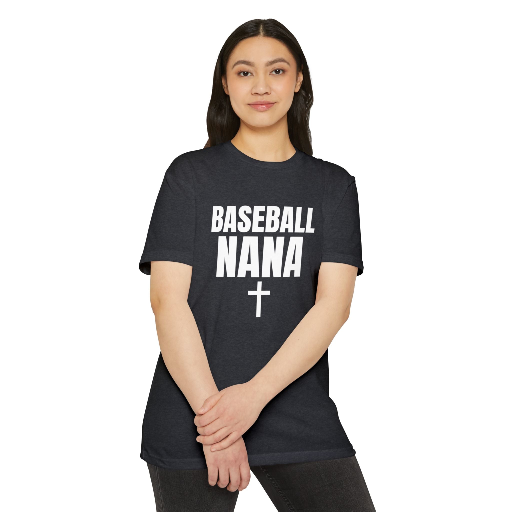 Baseball Nana T-Shirt — Custom Back Name & Number