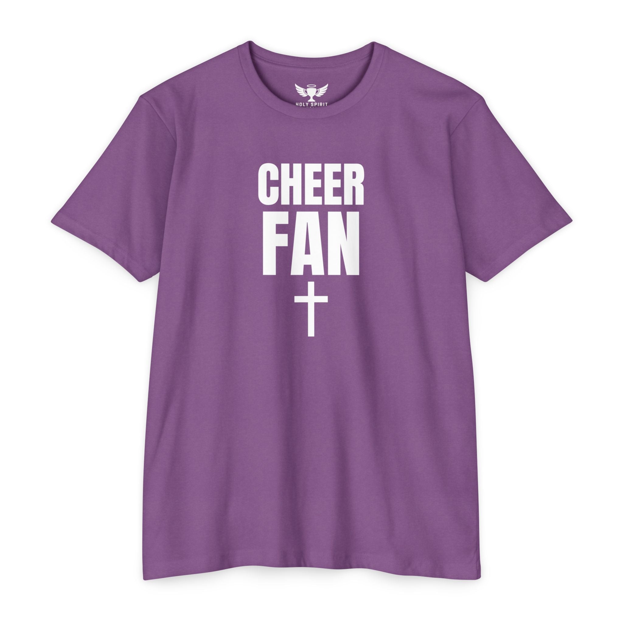 Cheer Fan T-Shirt — Personalized Back Name & Number