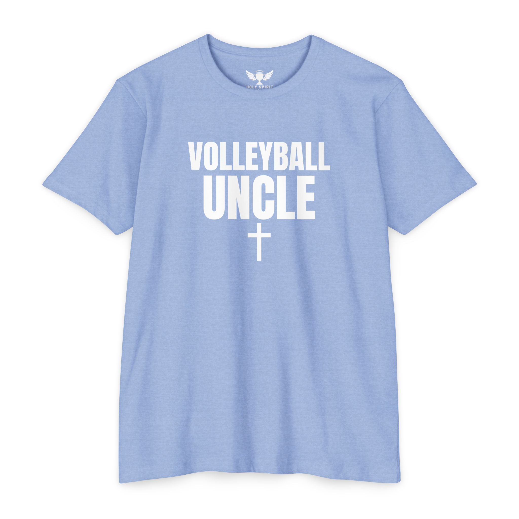 Volleyball Uncle T-Shirt — Custom Name & Number Sports Tee