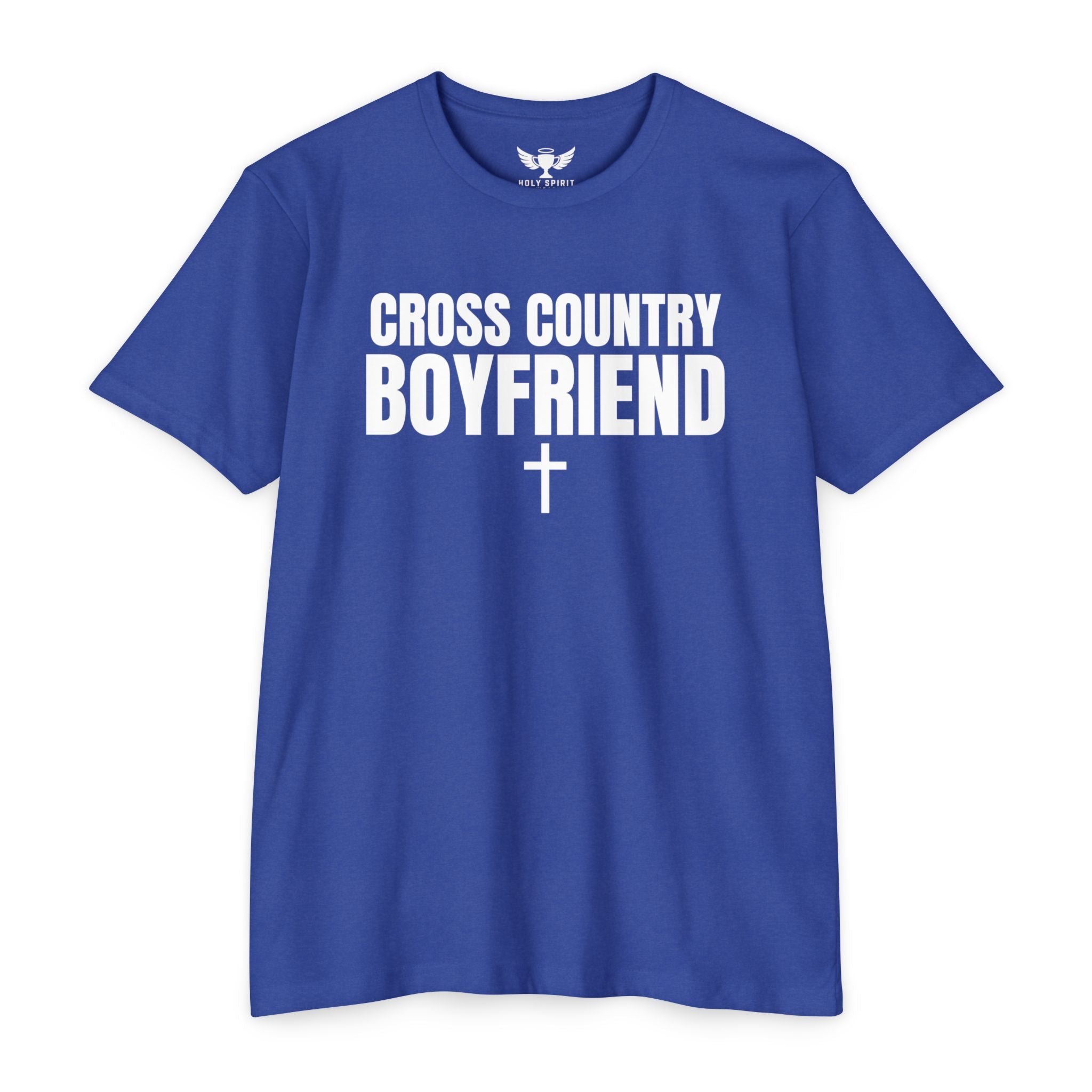 Cross Country Boyfriend T-Shirt — Personalized Back Number Track Tee