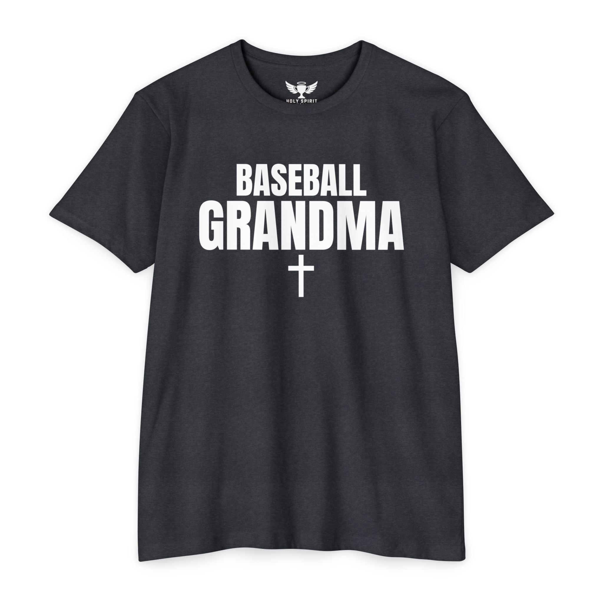 Baseball Grandma T-Shirt — Custom Back Name & Number