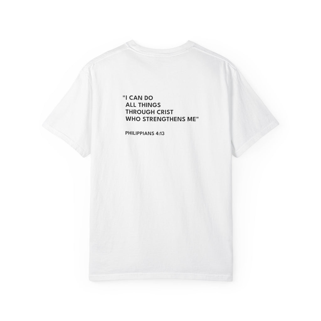 Philippians 4:13 Unisex Logo Casual T-Shirt