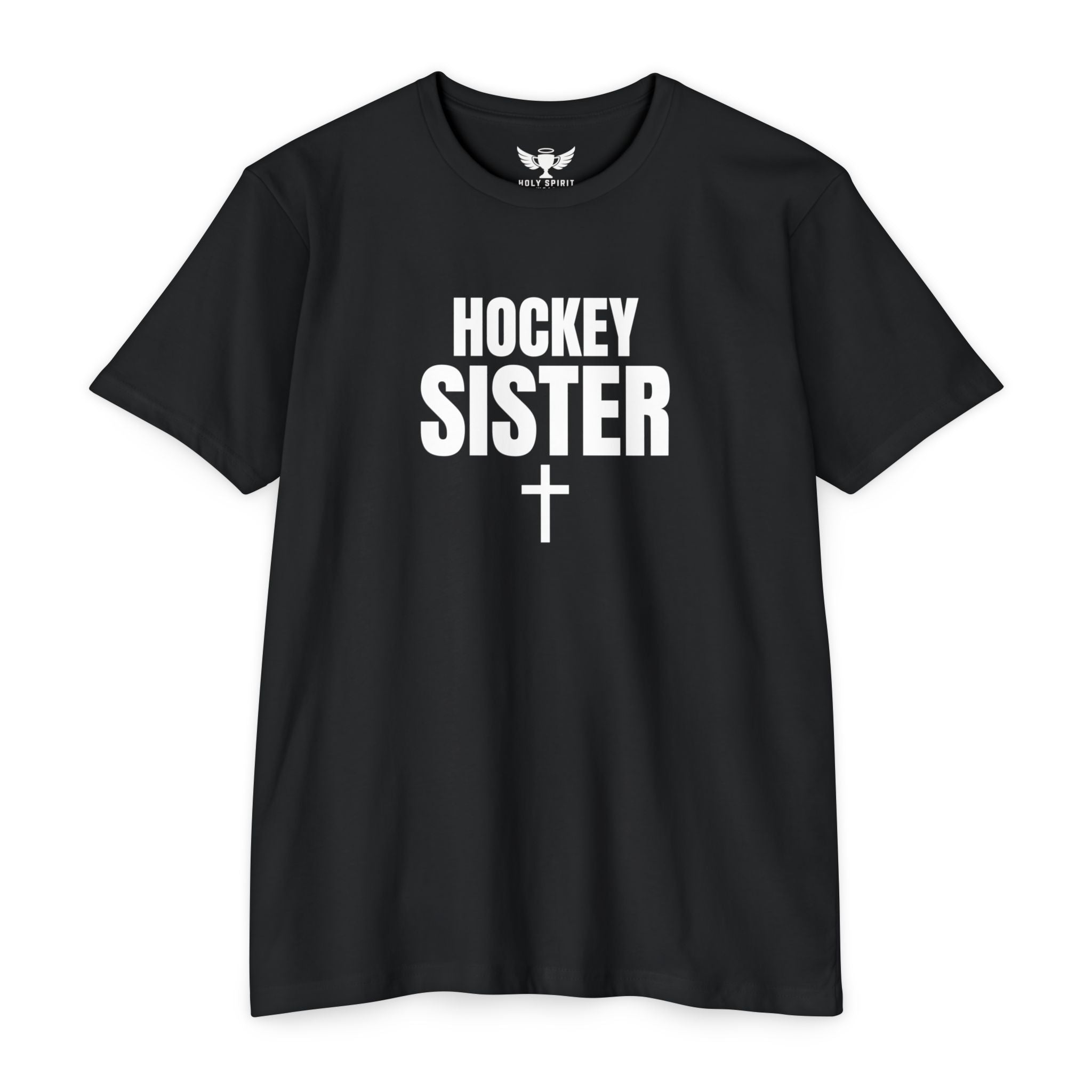 Hockey Sister T-Shirt — Personalized Back Name & Number